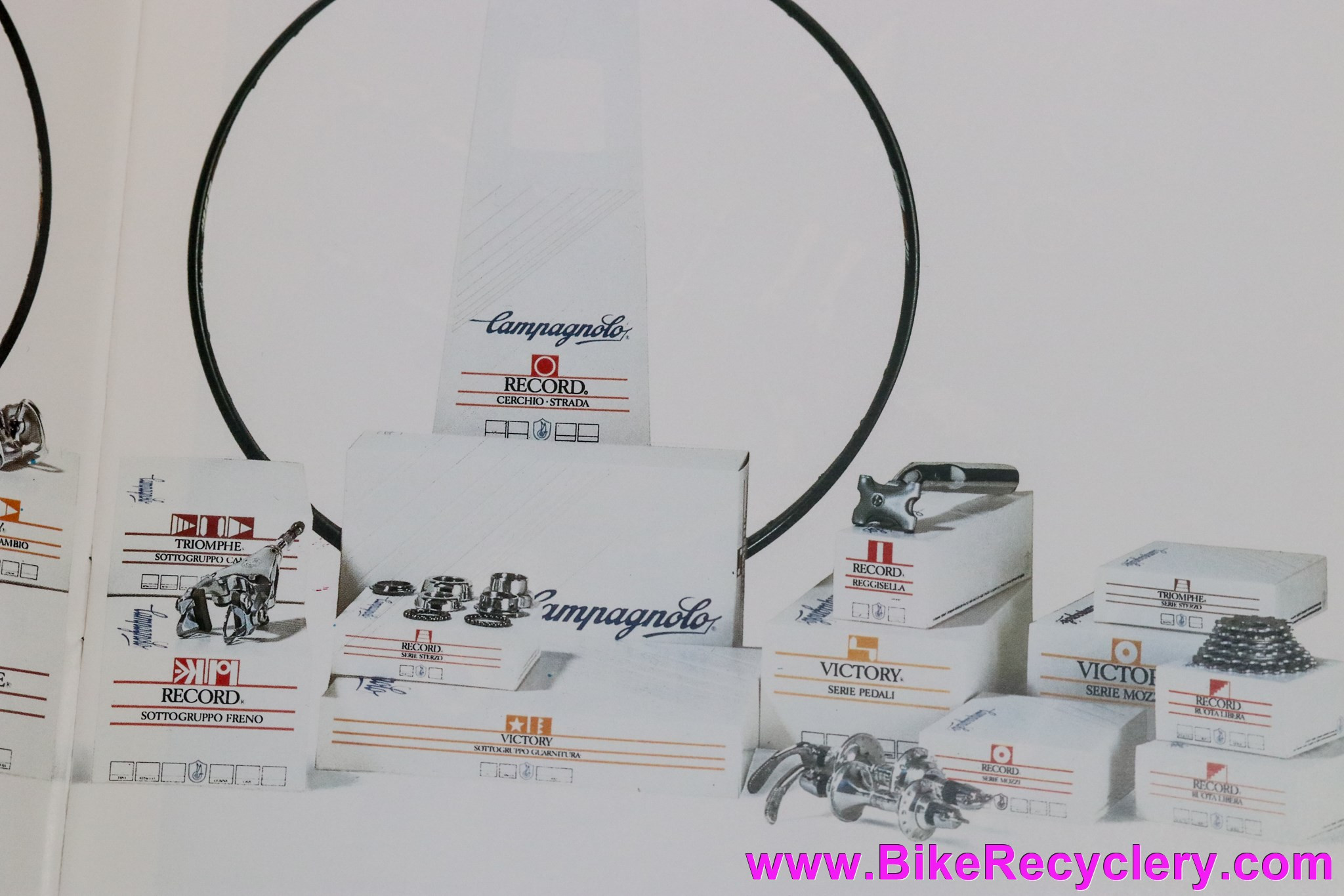 1986 Campagnolo Catalog N. 18 Bis 1st Gen CRecord! Prototype Delta