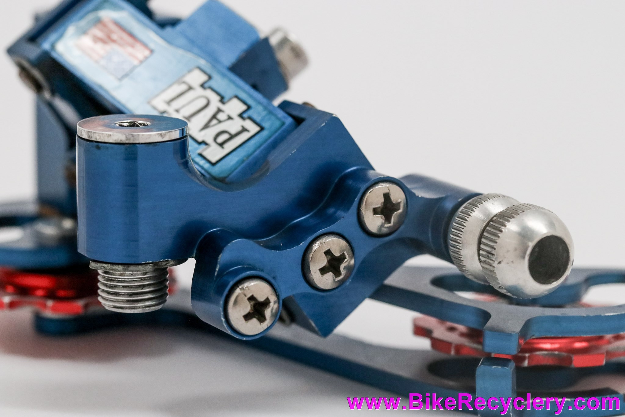 Paul Components Powerglide Rear Derailleur: Mid - 2nd Gen - Blue +