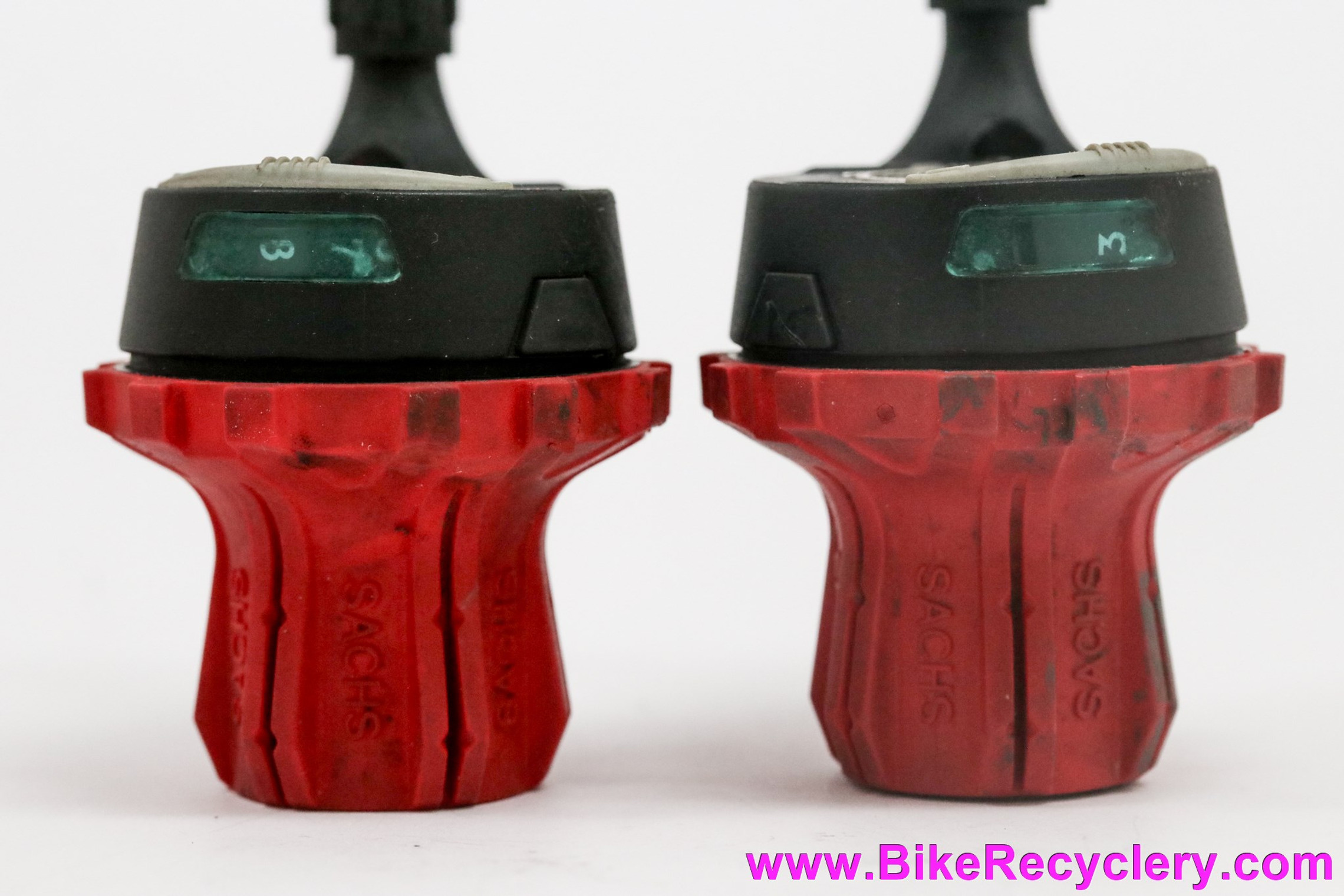 Sachs Power Grip Extreme Wavey 8 Speed Grip-Shifters + Coda