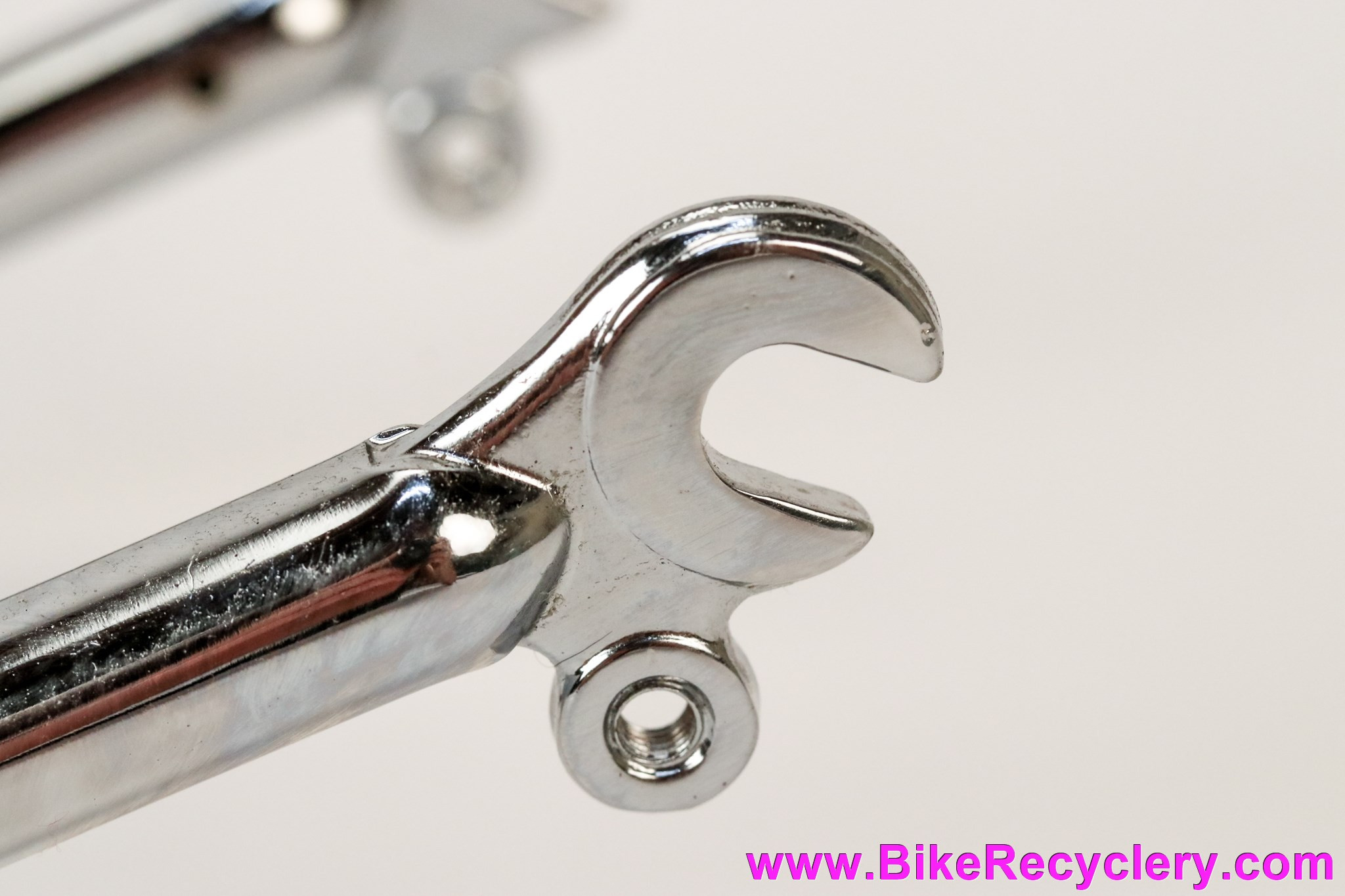 NOS Roller Cam MTB Rigid Fork 26" Chrome 1" Tange Steerer Fender