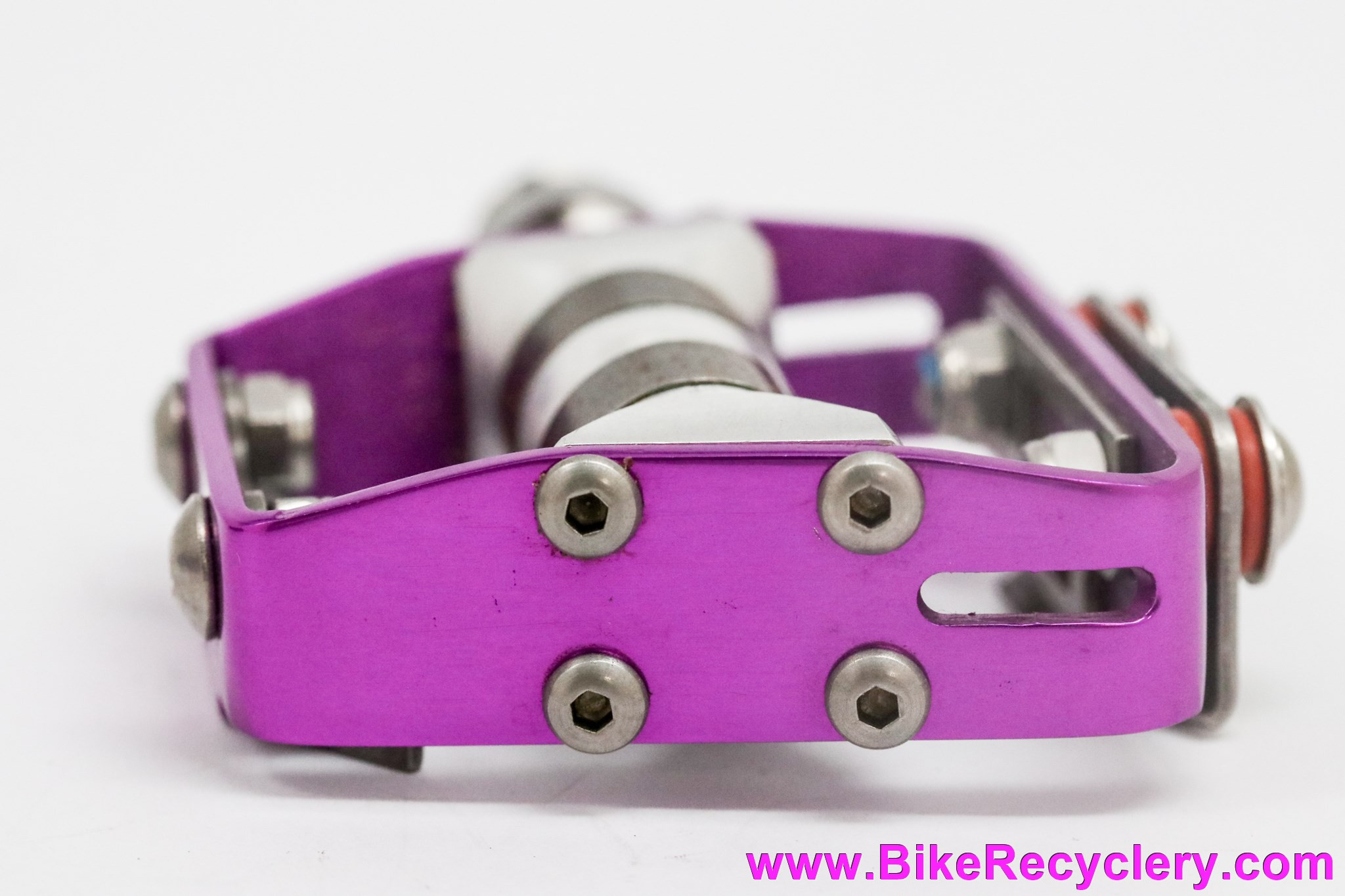 NIB/NOS Grafton SpeedLite Traps Road Pedals 3DV PURPLE! Titanium