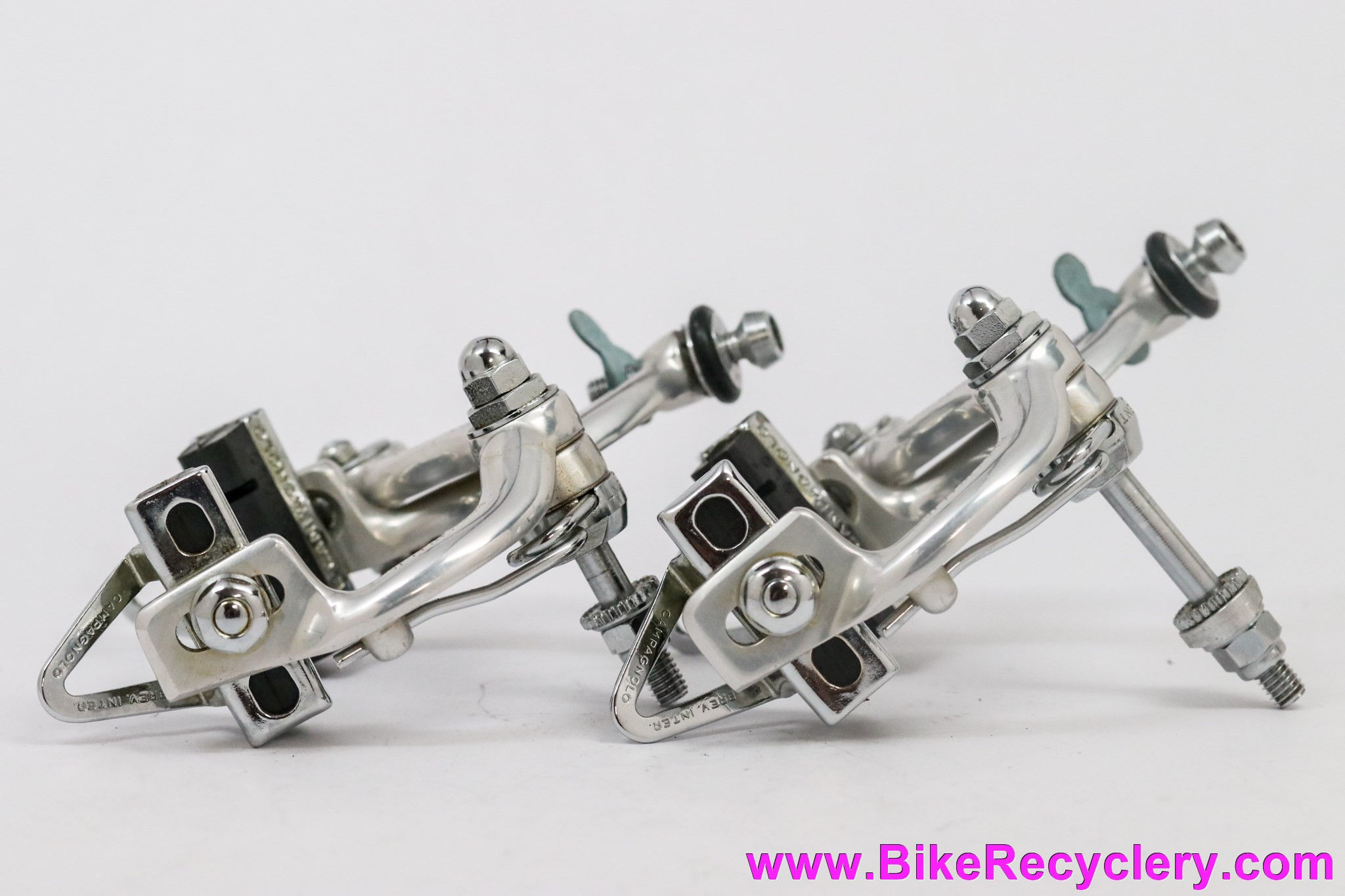 Freins Campagnolo Super Record — Pré-CPSC, Portée Standard, Alu Argenté, Occasion VGC