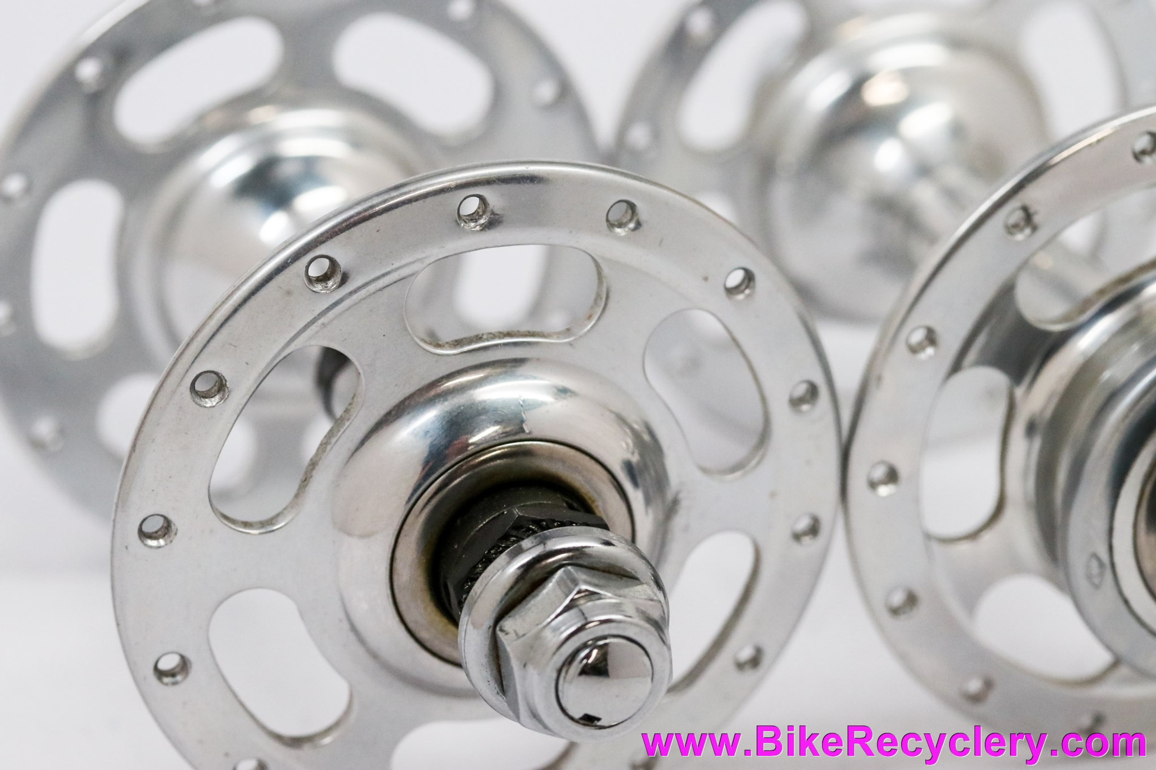 NOS Campagnolo Nuovo Record Pista High Flange Hubset: 28H - 1036/A - (Take Off)