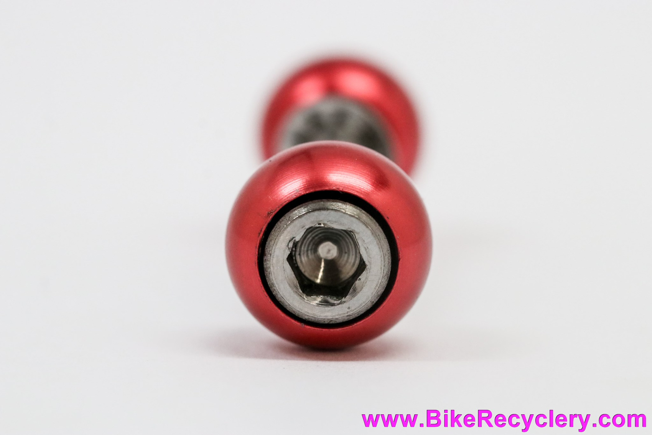 NOS Paul Fire Balls Titanium Seatpost Binder Bolt Red Vintage 1990's