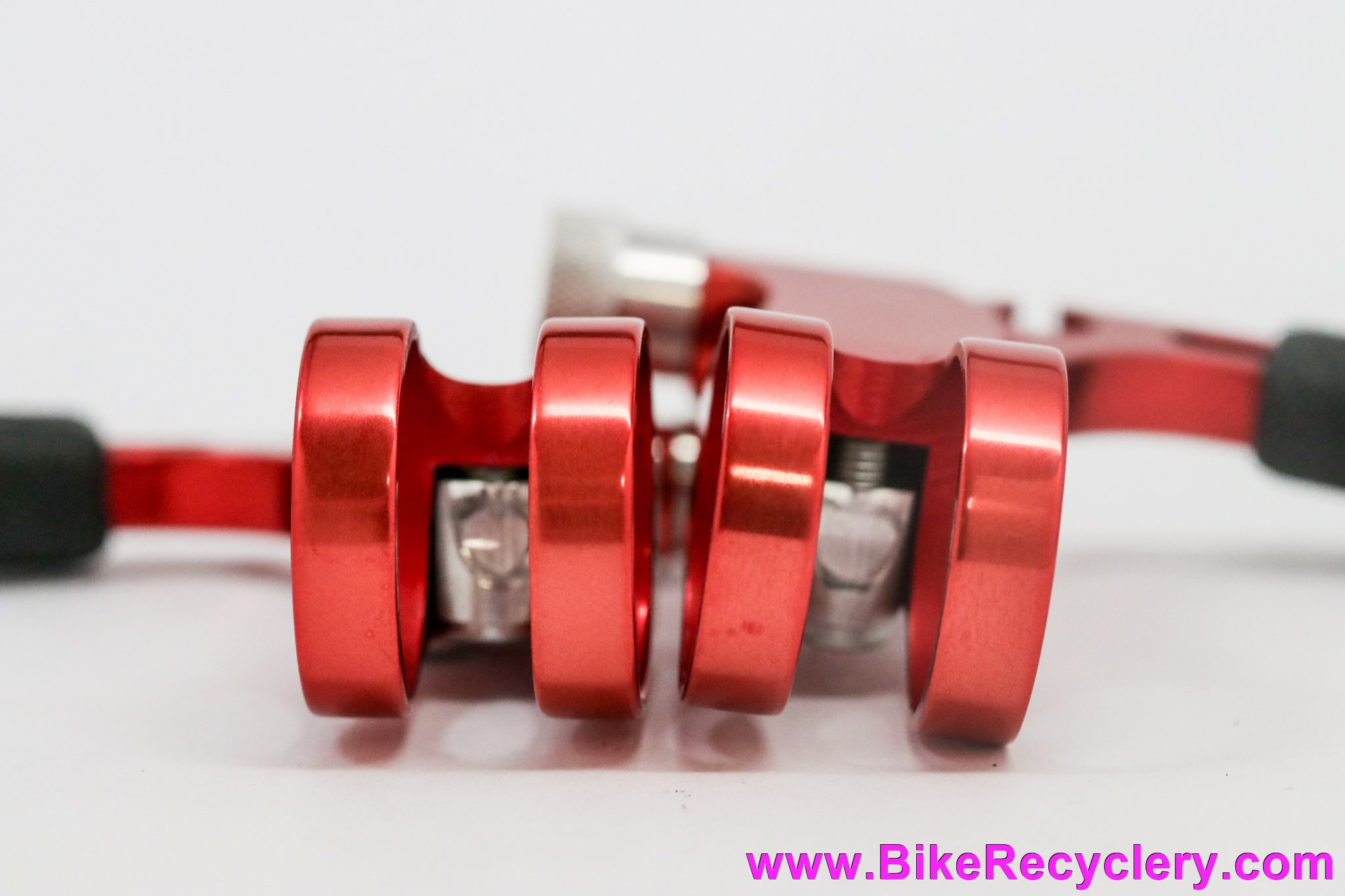 NOS Kooka Racha Brake Levers: Red Ano - 1990's Cantilever (Take-Off)