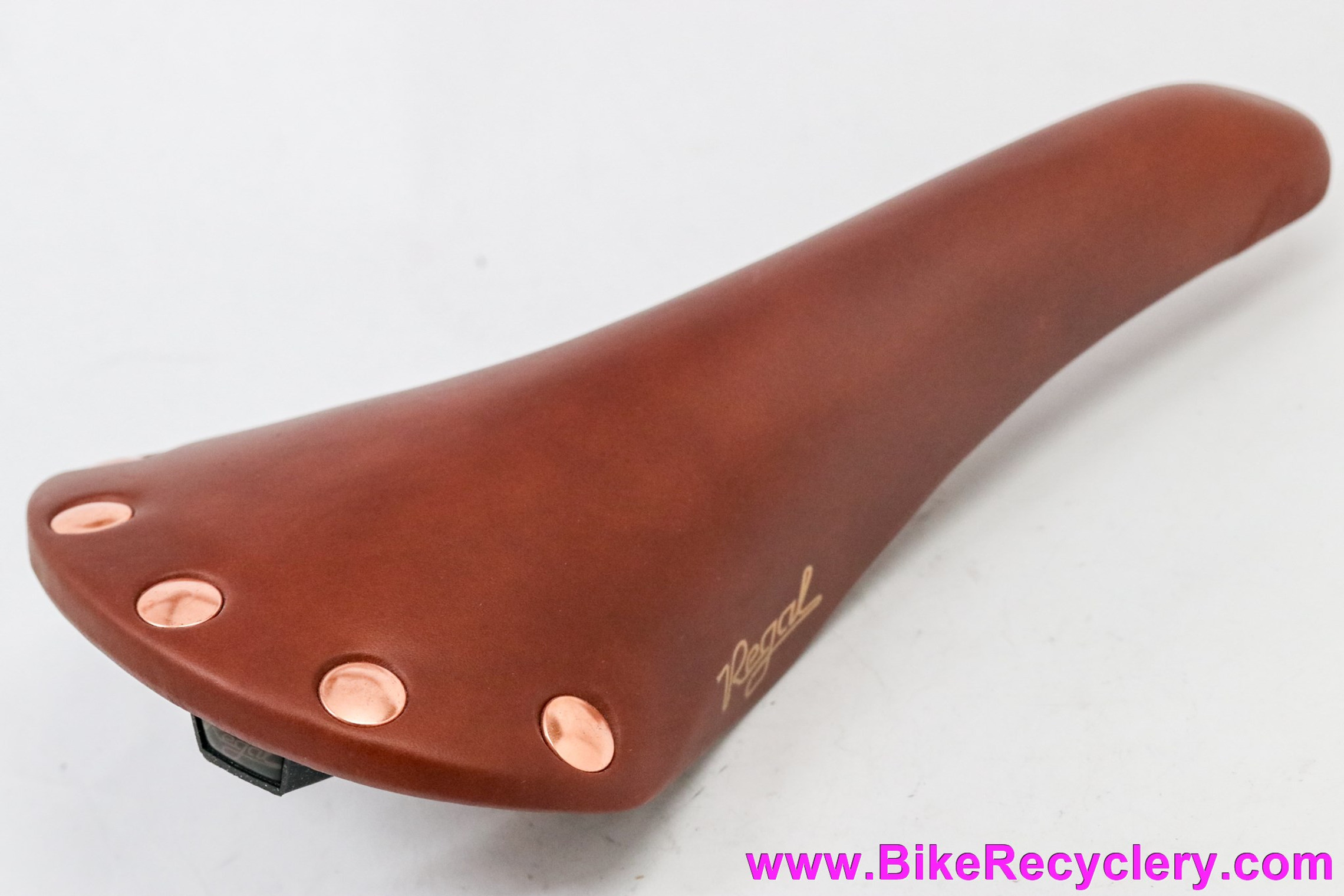 San Marco Regal Saddle: Honey - Copper Rivets/Rails (NEW