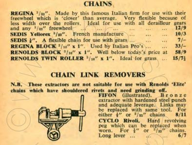Le Fifon Baby Chain Tool: Copper - TINY! - French 1950's 1960's - Bike ...