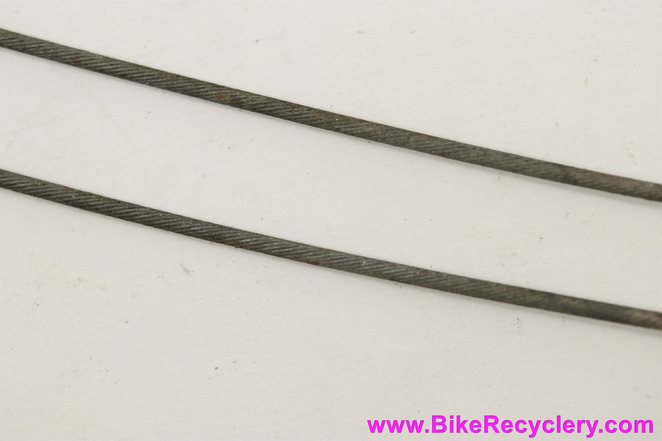 NOS Mafac Competition / 2000 / Tiger Straddle Cables: Ball End - 115mm - Original (Pair)