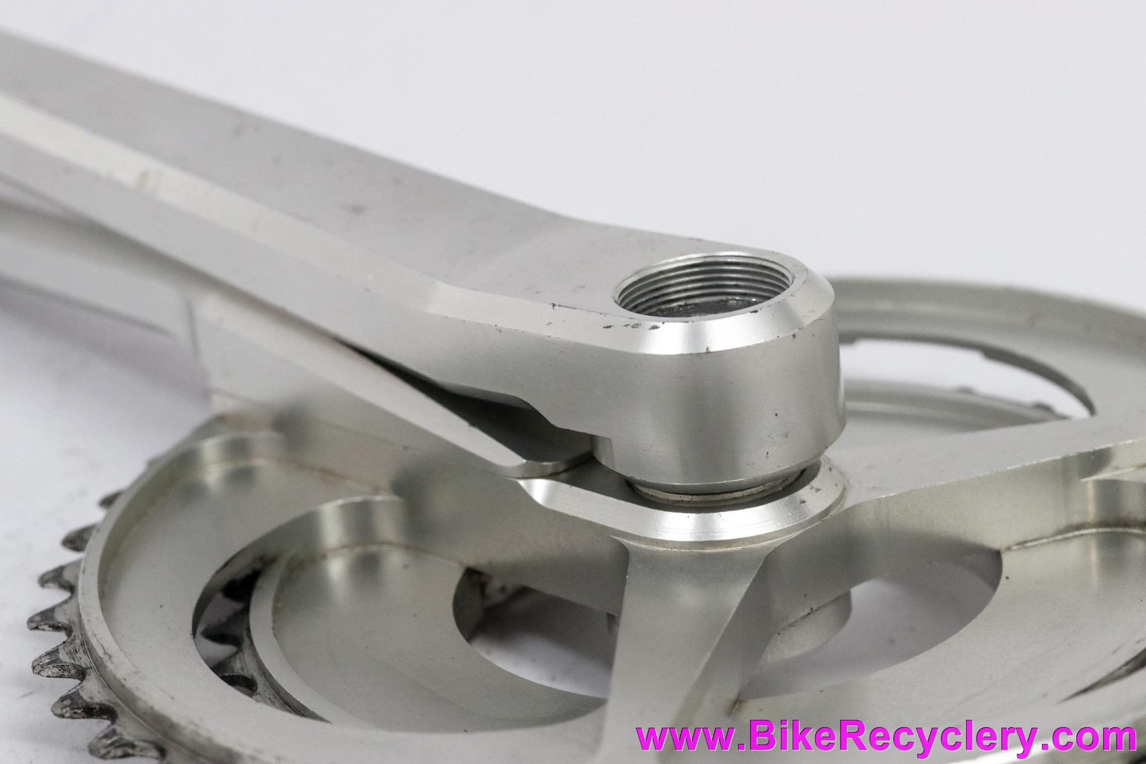 1995 CODA M501 Crankset: 175mm x 42/32/22t - Silver (DISPLAY ONLY)