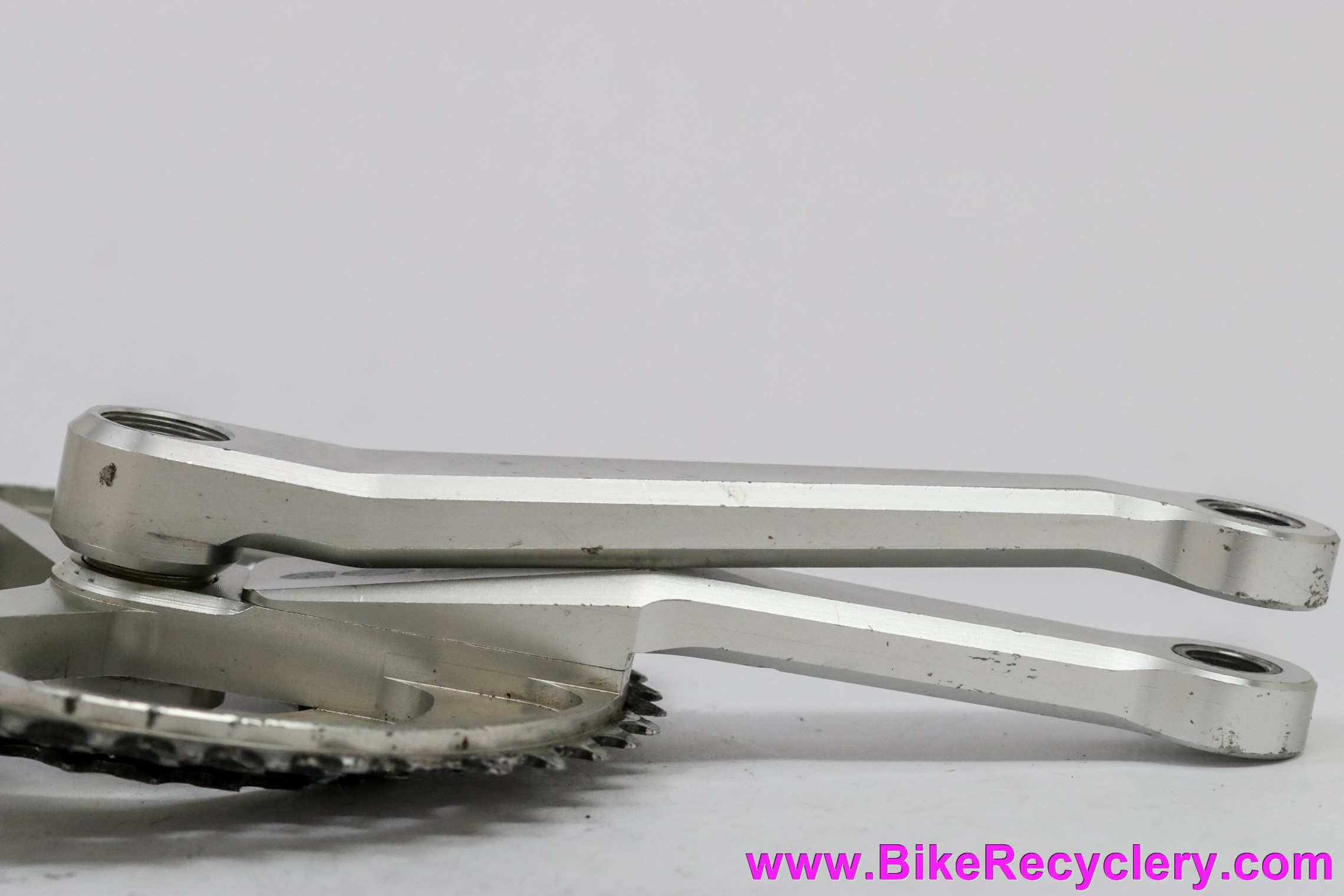 1995 CODA M501 Crankset: 175mm x 42/32/22t - Silver (DISPLAY ONLY)