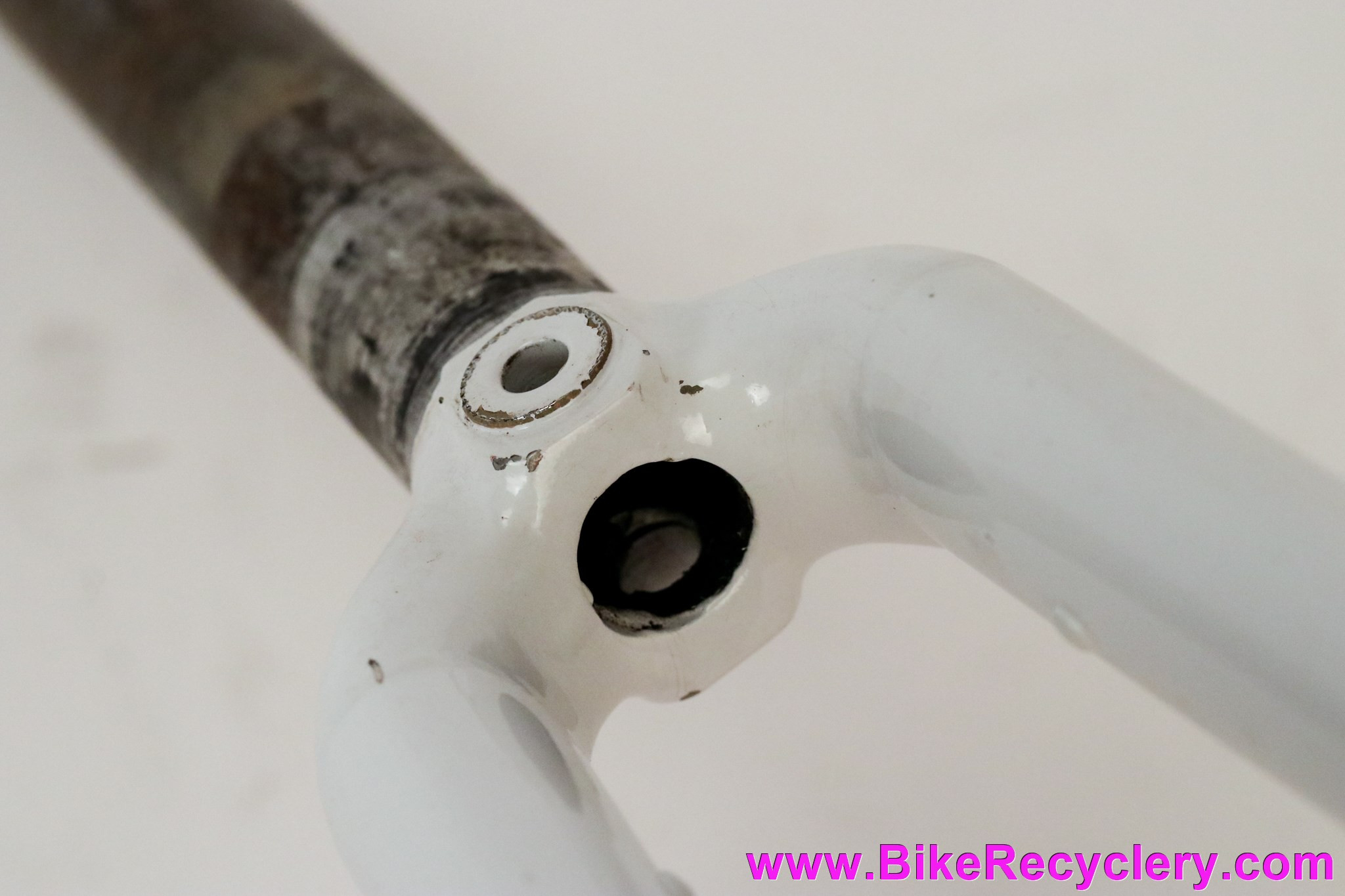 Fourche Avant Acier Filetée Vintage Pour Vélo De Course - 700C (28 Pouces) - Bleue - Années 60 - Occasion