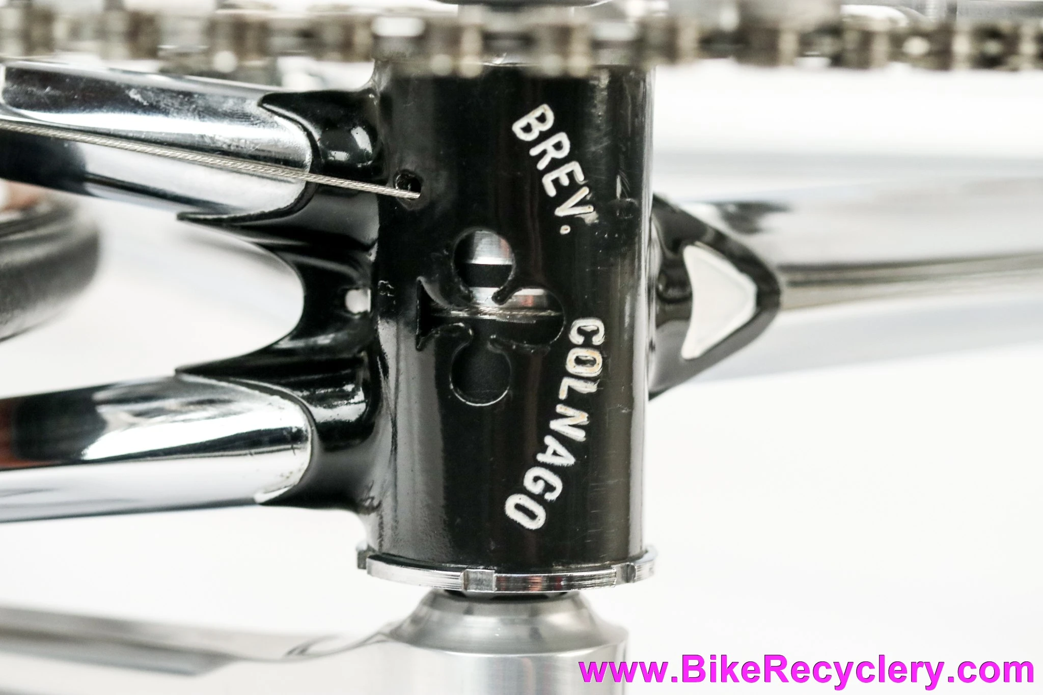 NOS 1983 Colnago Master Arabesque: 58cm - Campagnolo Super Record 50th - Internal Routing - Top Mount Shift - Chrome - Top Spec Build! Low Frame Number