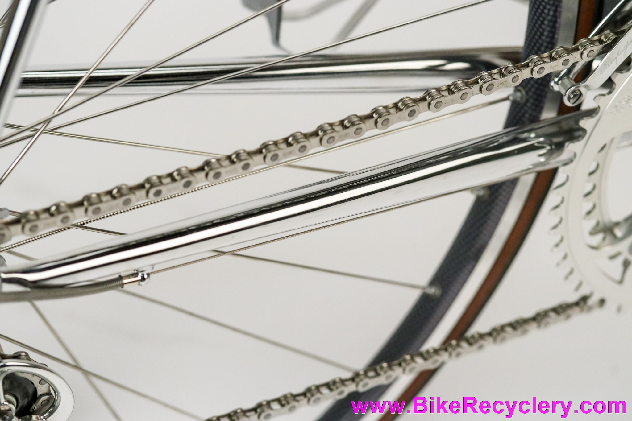 NOS 1983 Colnago Master Arabesque: 58cm - Campagnolo Super Record 50th - Internal Routing - Top Mount Shift - Chrome - Top Spec Build! Low Frame Number