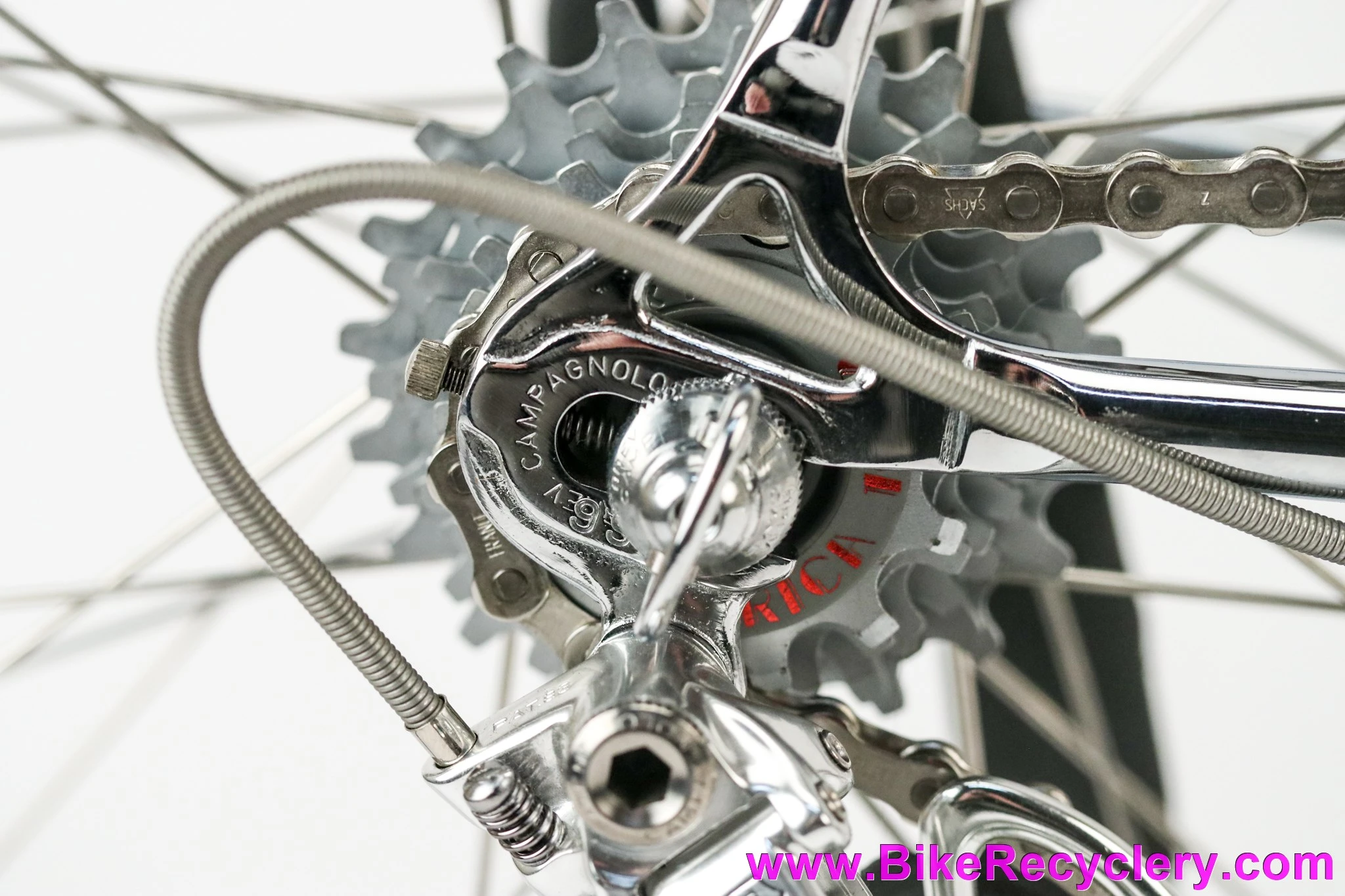 NOS 1983 Colnago Master Arabesque: 58cm - Campagnolo Super Record 50th - Internal Routing - Top Mount Shift - Chrome - Top Spec Build! Low Frame Number