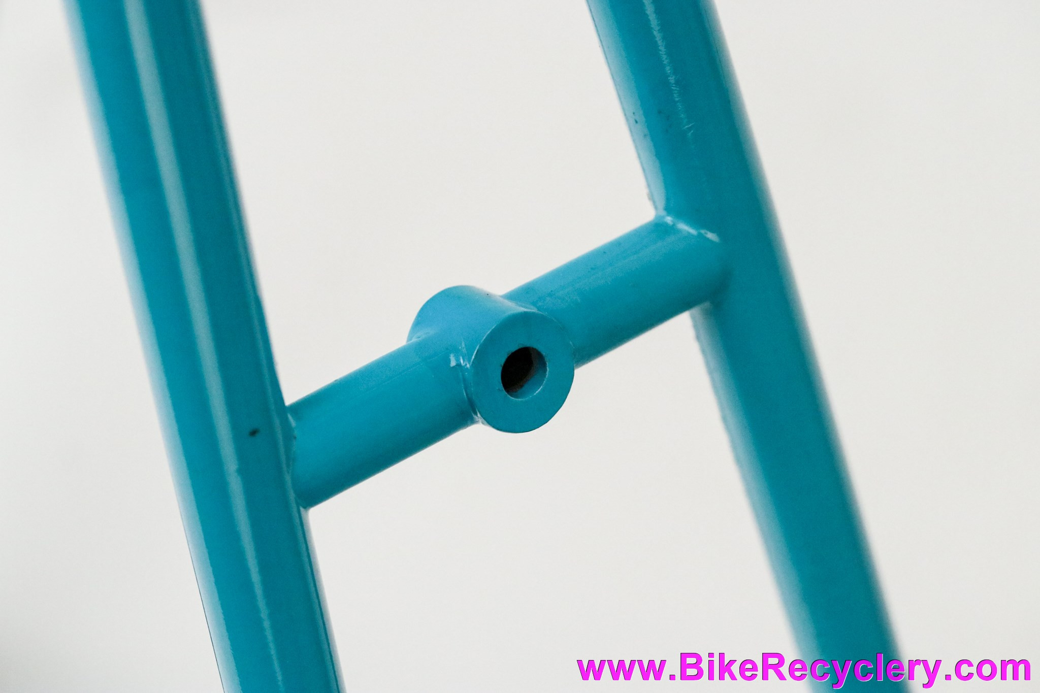 NOS 1971 Carlton Team Professional MKI Frameset: 22 1/2" (57cm) - Lagoon Blue - Chrome Lugs & Dipped Fork/Stays (Unrestored, But Fork Repainted)