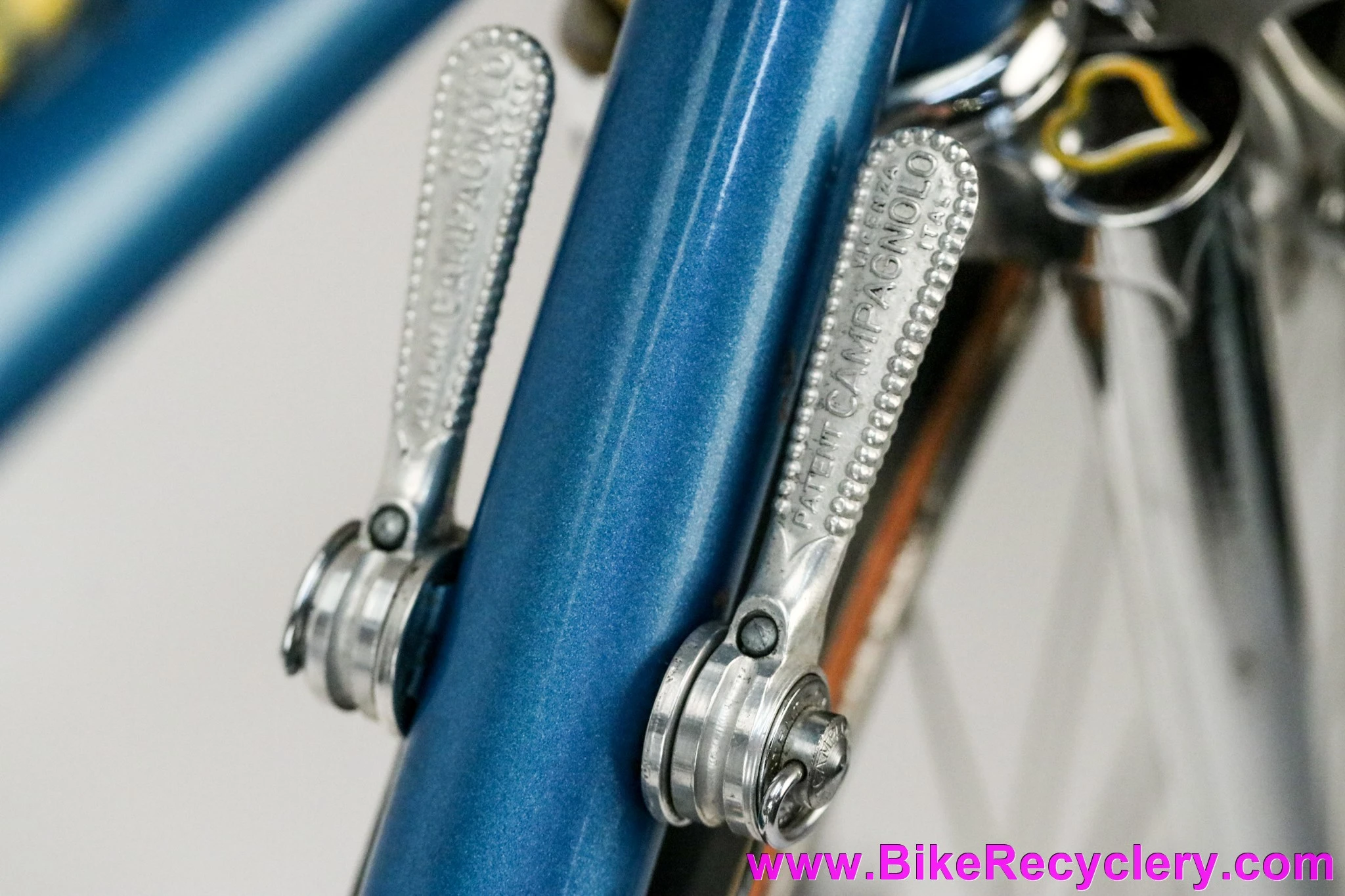 Late 1970's De Rosa Professional: 52cm - Unrestored & 99% Original - Nuovo Record - Fiamme - Unicanitor #2 - Blue/Yellow