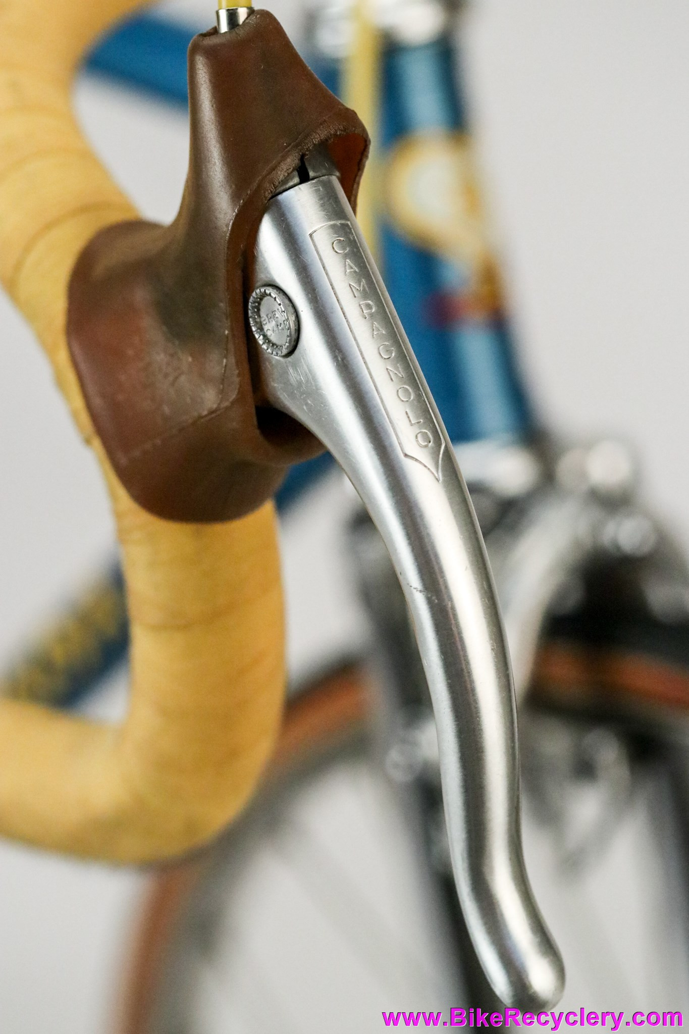 Late 1970's De Rosa Professional: 52cm - Unrestored & 99% Original - Nuovo Record - Fiamme - Unicanitor #2 - Blue/Yellow