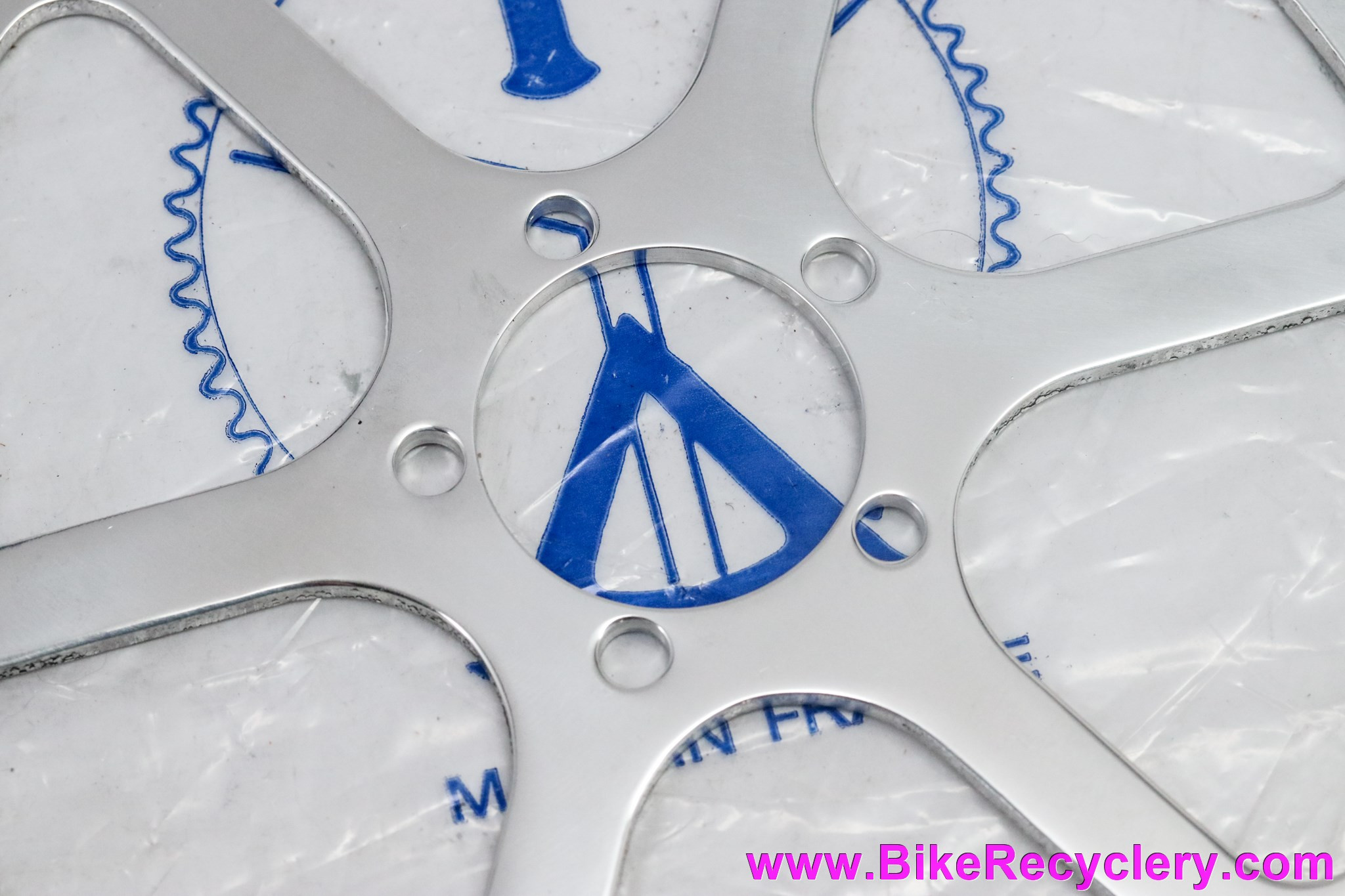 Plateau (chainring) TA Cyclotourist Pro 5 Vis - 48 Dents (extérieur) - Argent - Pour Vélo