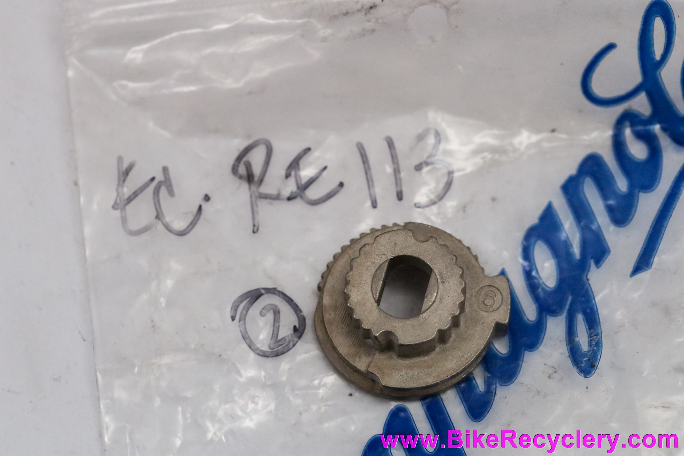 NOS Campagnolo EC-RE113 Index Ratchet Ring: RIGHT 9 Speed Record & Chorus - Non-Recessed