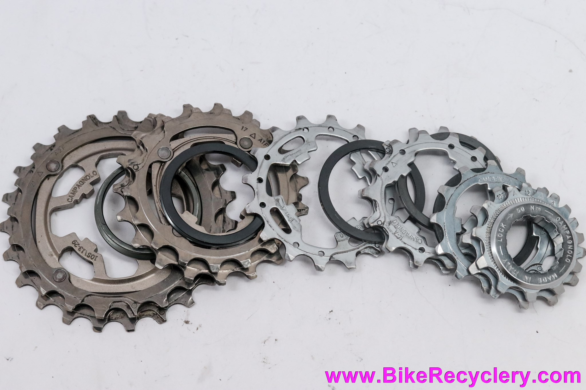 Campagnolo Record 10 Speed Cassette: 11-23t - Steel/Ti (Near MINT