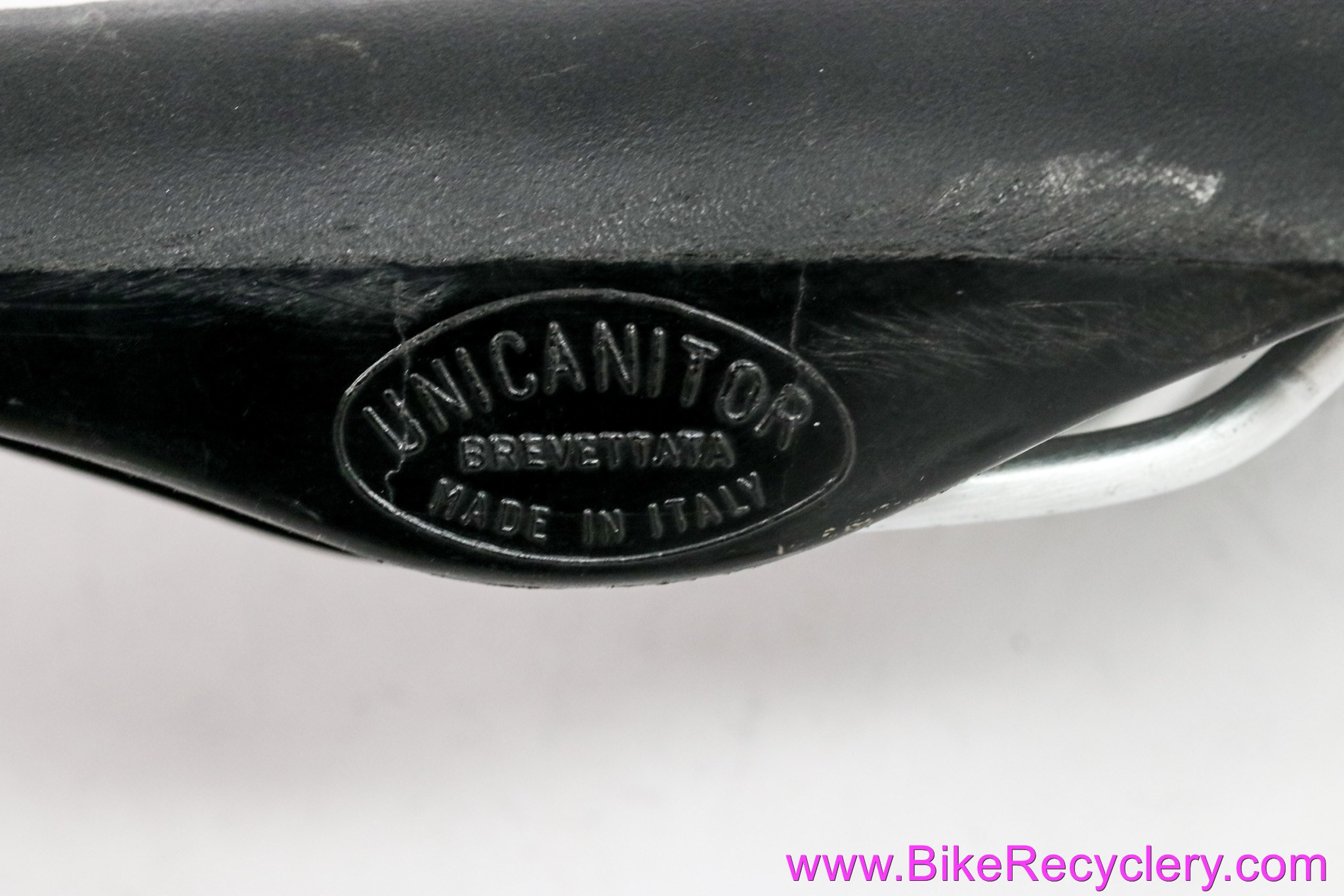 Cinelli Unicanitor MOD 50 Uncovered Plastic Saddle: 1960's - No