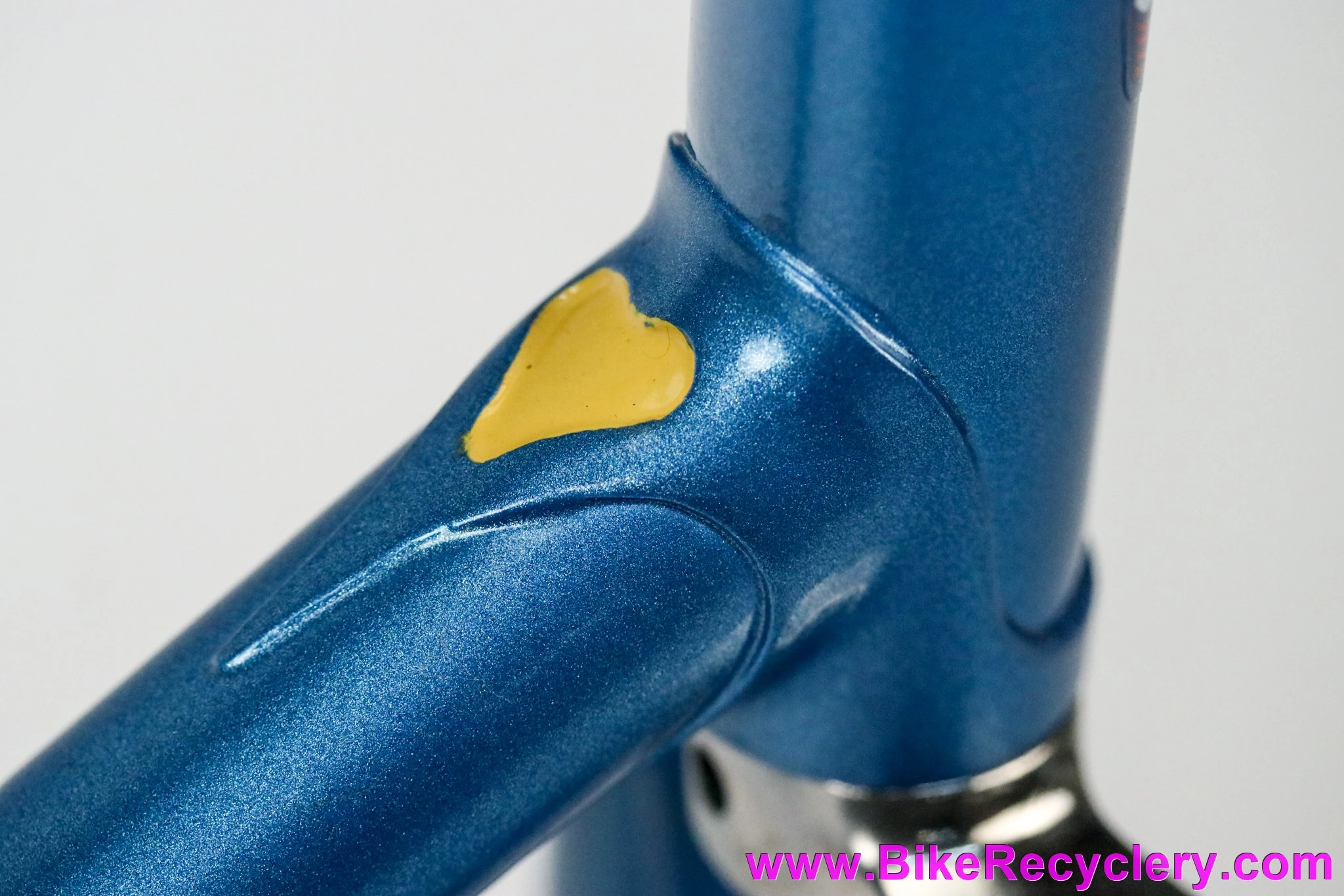 1970-1972 De Rosa Strada Frameset: 56cm x 58cm - Long Tang Lugs - Blue (NOS or Fresh Restoration)