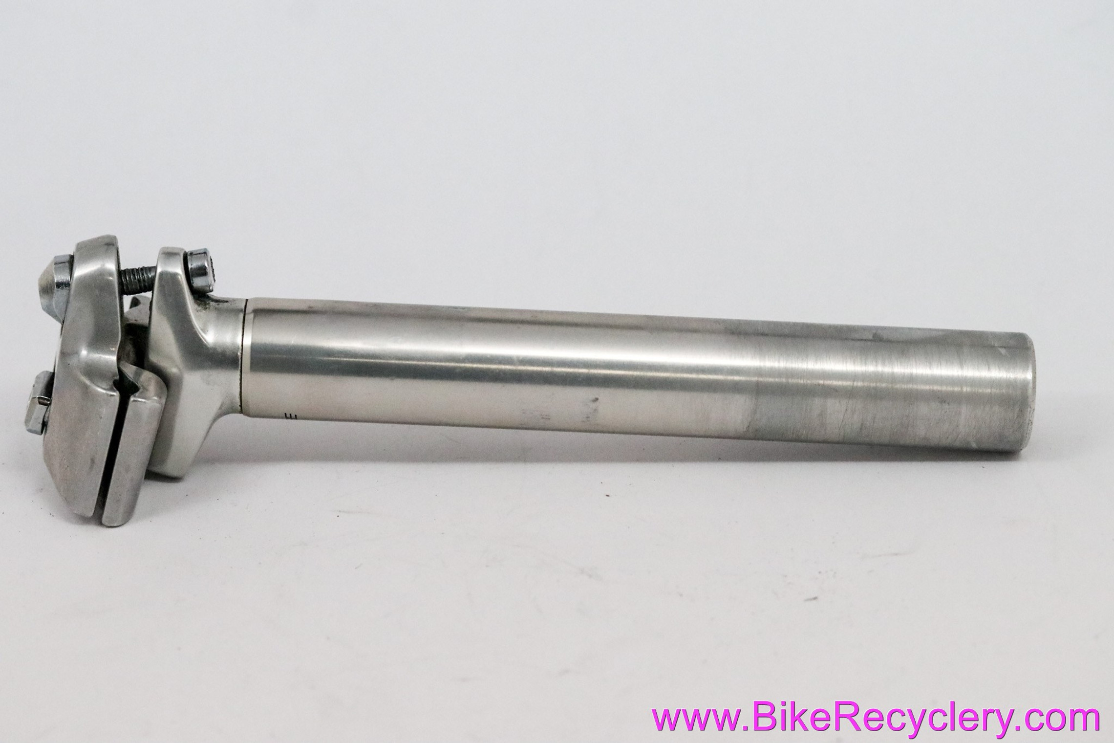 Suntour Superbe Pro Seatpost: 27.2mm - SP-2100 - Silver - パーツ