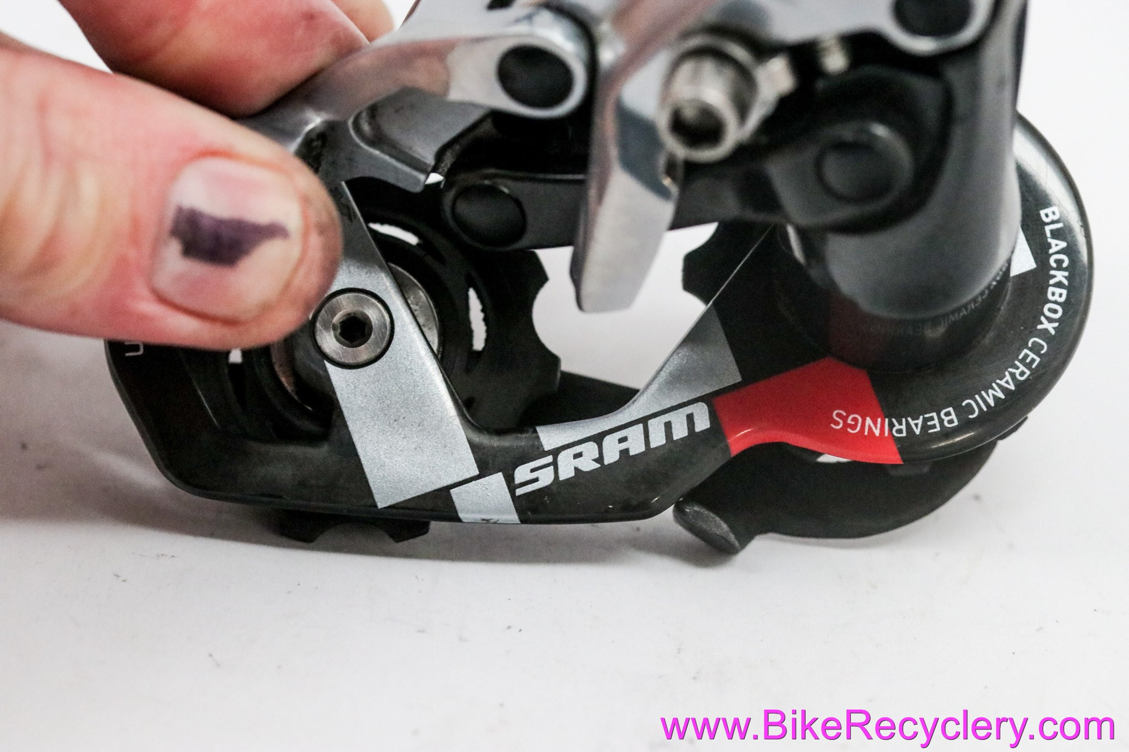 SRAM Red Rear Derailleur - 10 Speed - Medium Cage - 2008+ (Near 