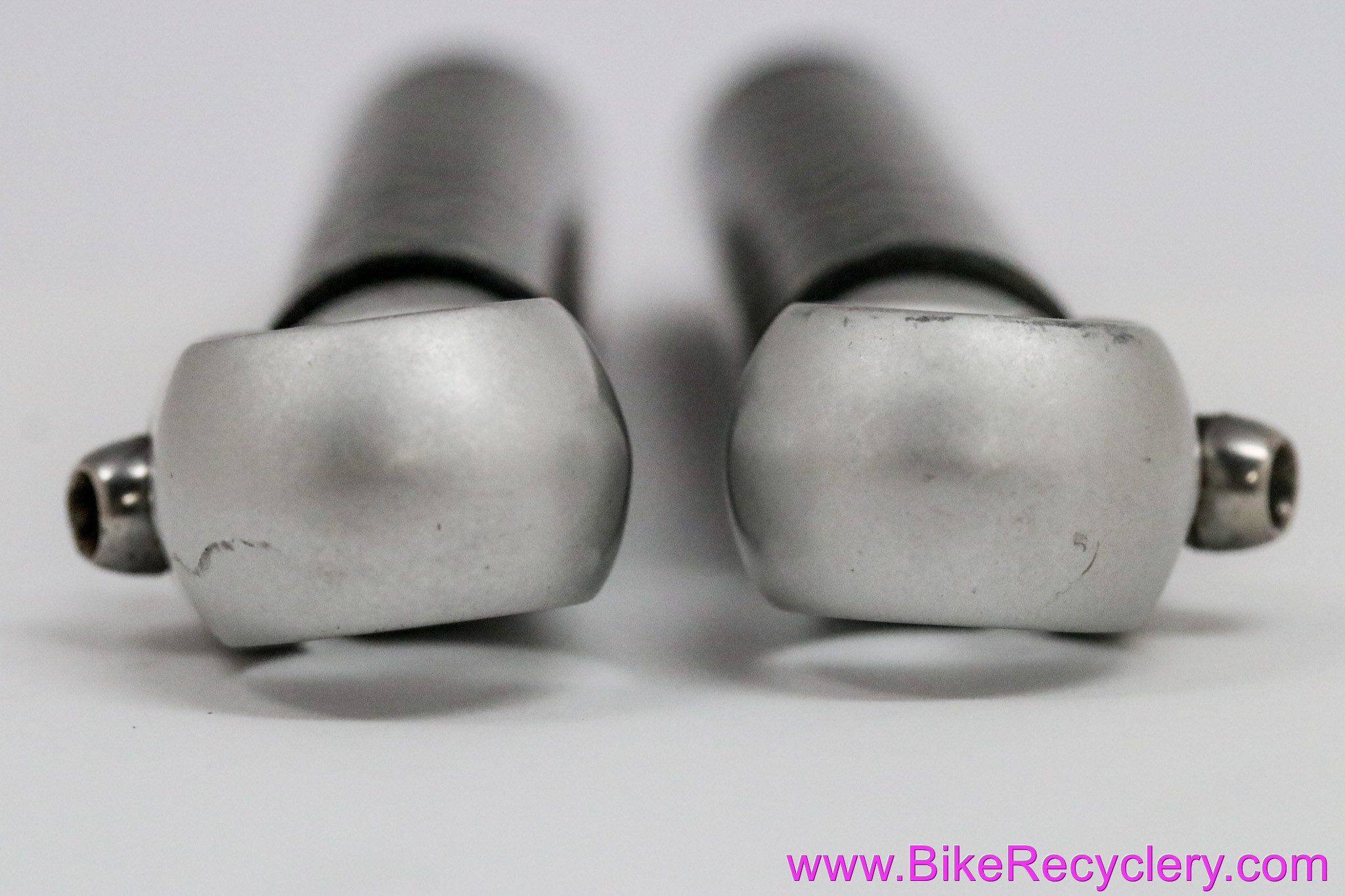 LP Composites Bar Ends: Braided Carbon - BE/8 - Black/Yellow (Near Mint+ Low Miles)
