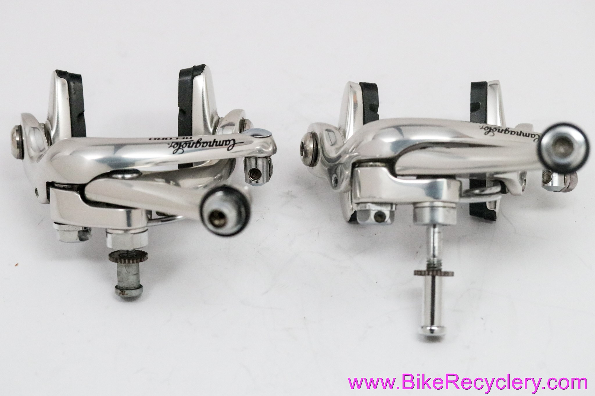 NOS Campagnolo Record Titanium Dual Pivot Brakeset: Silver - 9/10s