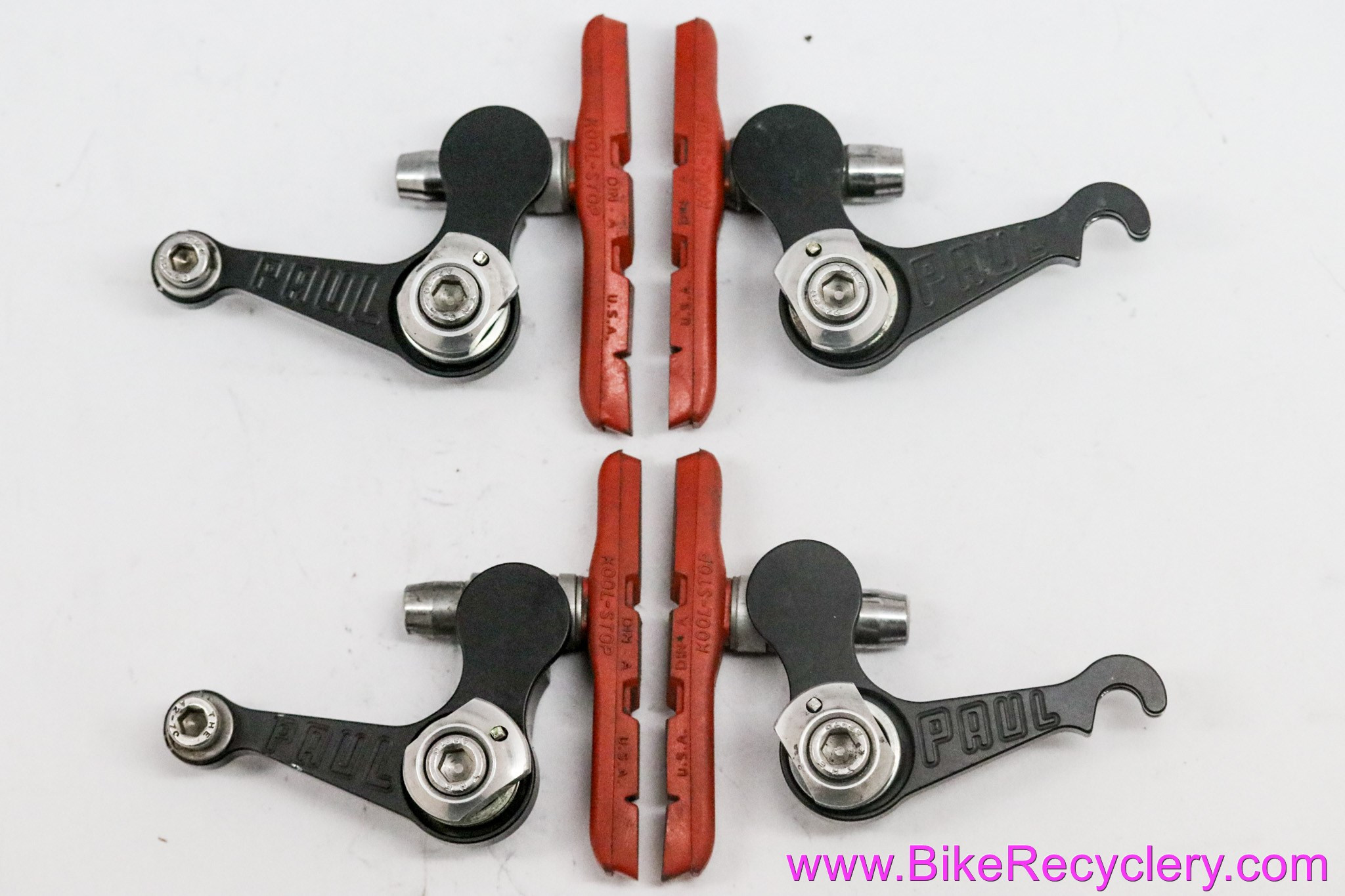Paul Neo-Retro Cantilever Brakeset: Black - Front/Rear Pair (Barely Used Near MINT+ <100 Miles)