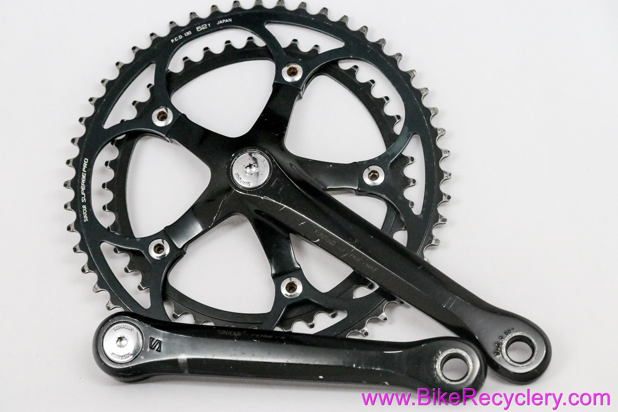 Crank Arm Suntour Superbe Pro Crankset Suntour Superbe Pro 170mm