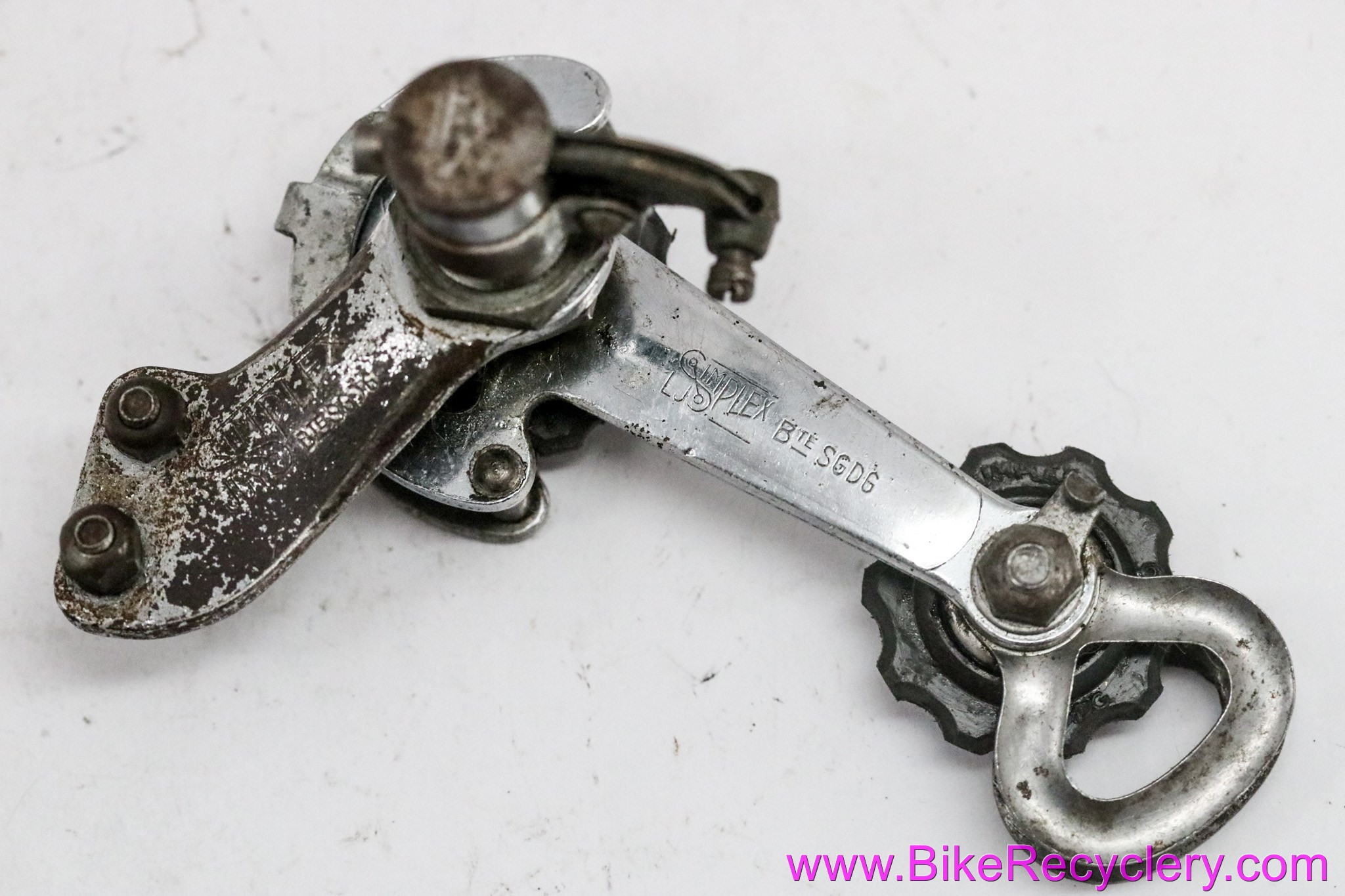 Simplex Rigidex 35 Bell Crank Rear Derailleur: 1930's 1940's