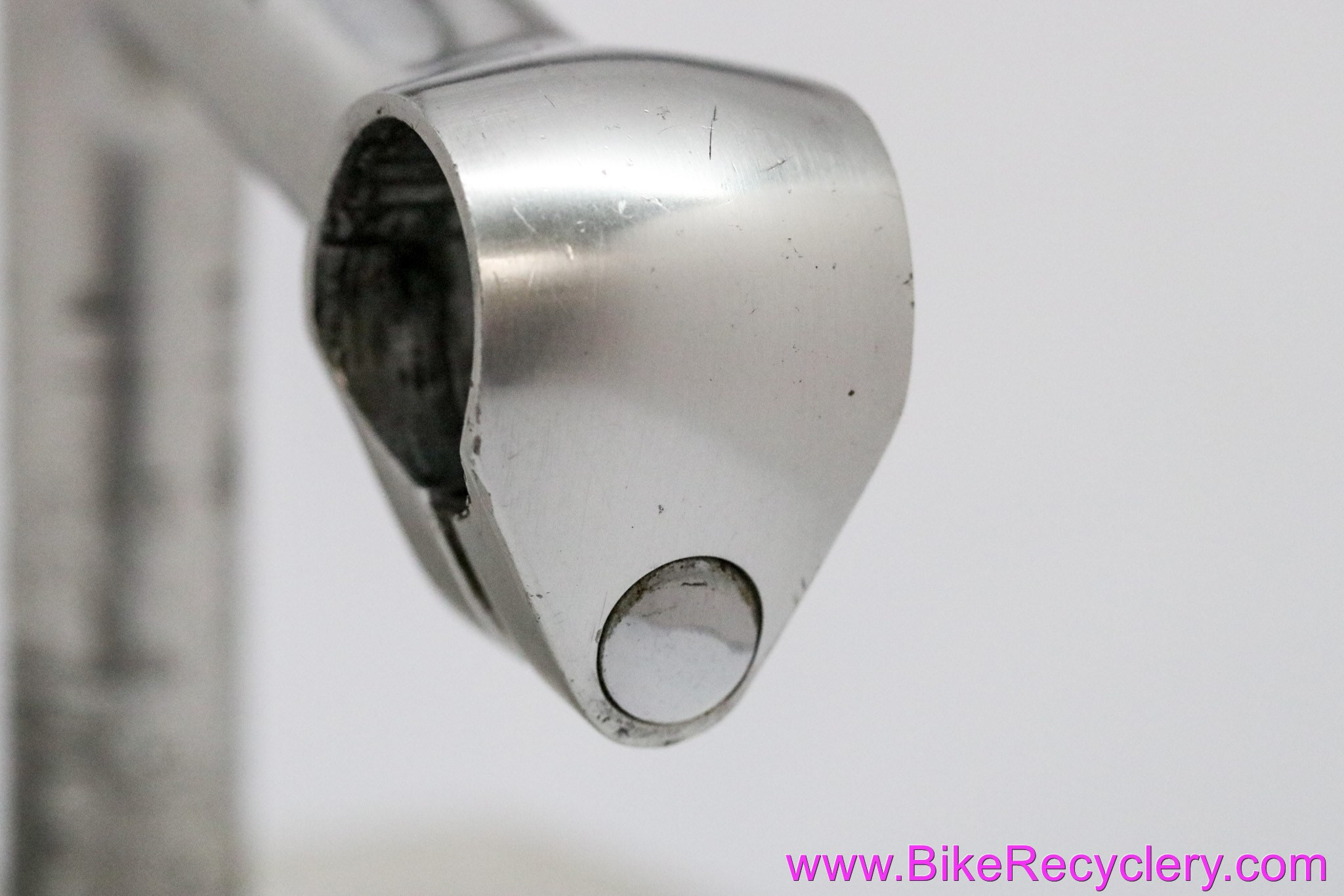 Cinelli 1A Old Logo Quill Stem: 100mm x 26.4mm - Silver (worn