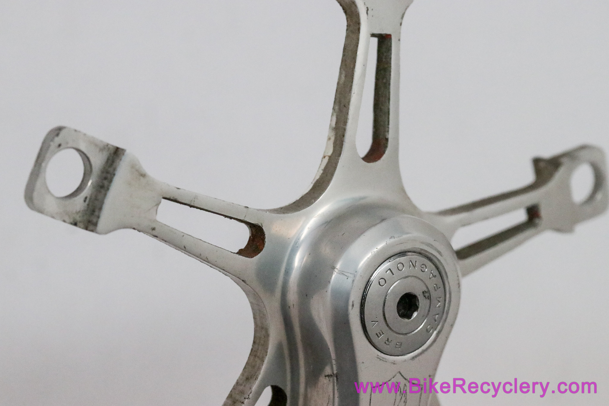 Campagnolo Super Record #1049/A post CPSC Crankset with 54/48 Teeth an