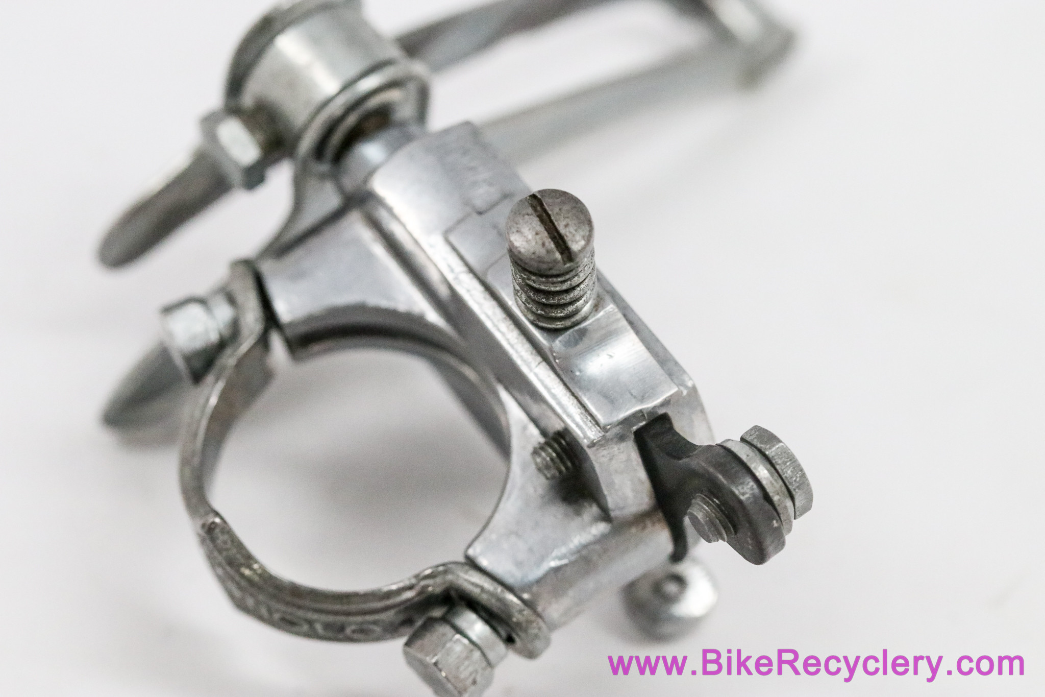 Campagnolo Gran Sport 1005/2 Front Derailleur: Matchbox Push Rod - 1950's - 1960's (Near Mint+)