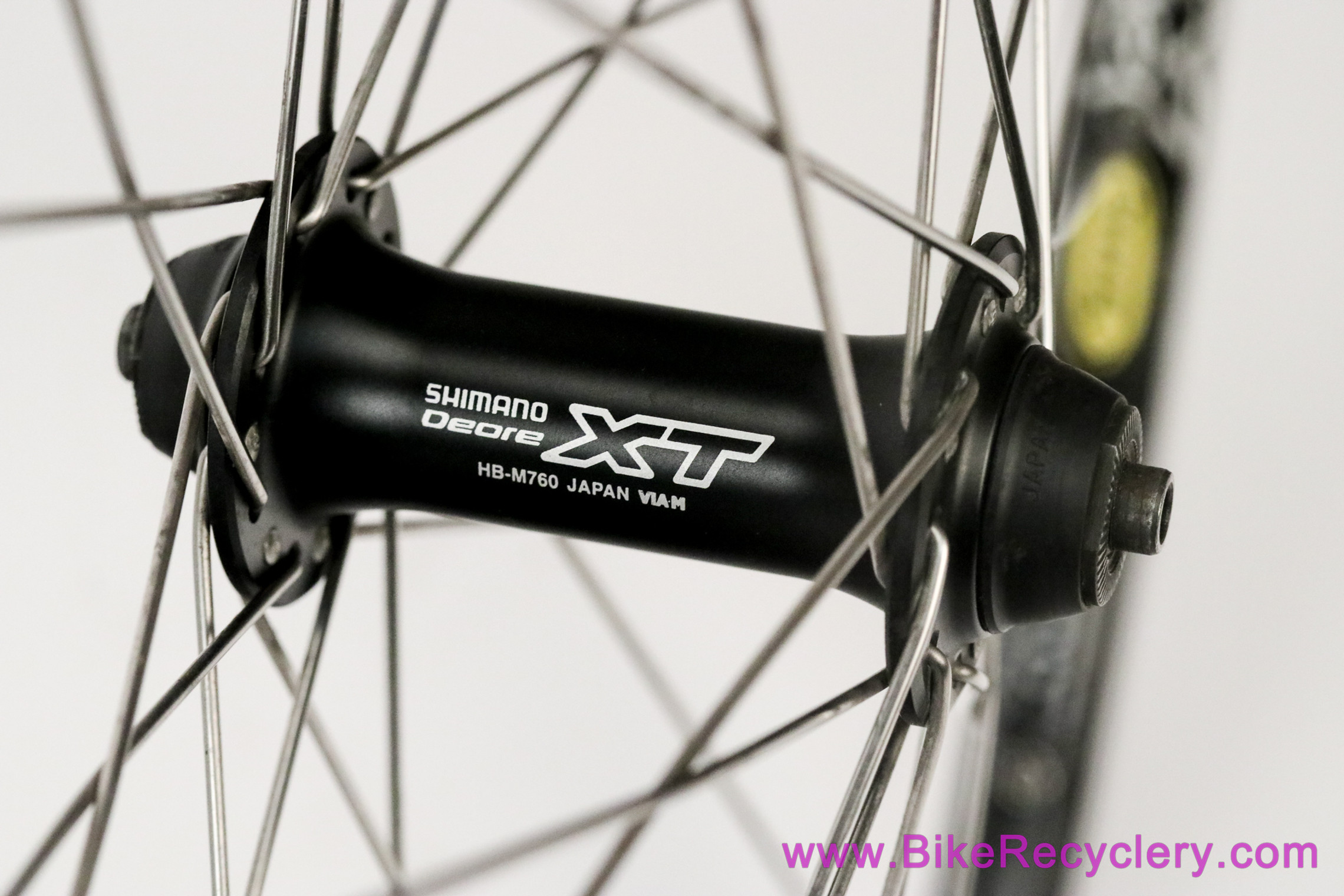 Mavic XC 717 / XT HB-M760 Rim Brake 26" FRONT Wheel: 32H - Black (EXC+)