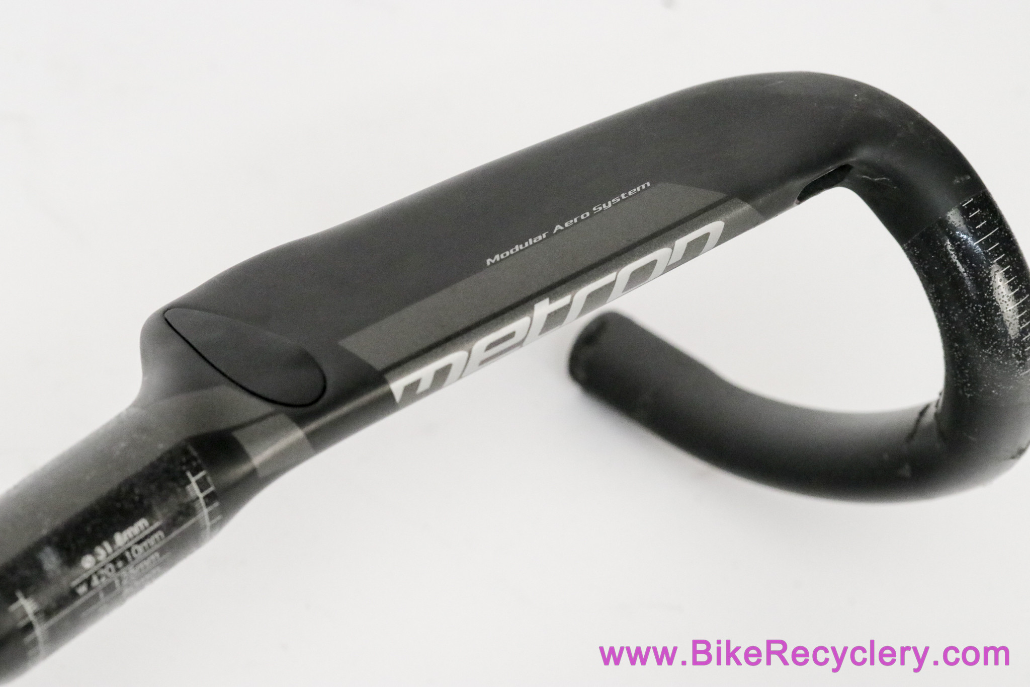 FSA Vision Metron 4D Flat MAS Aero Carbon Drop Handlebar: 42cm x