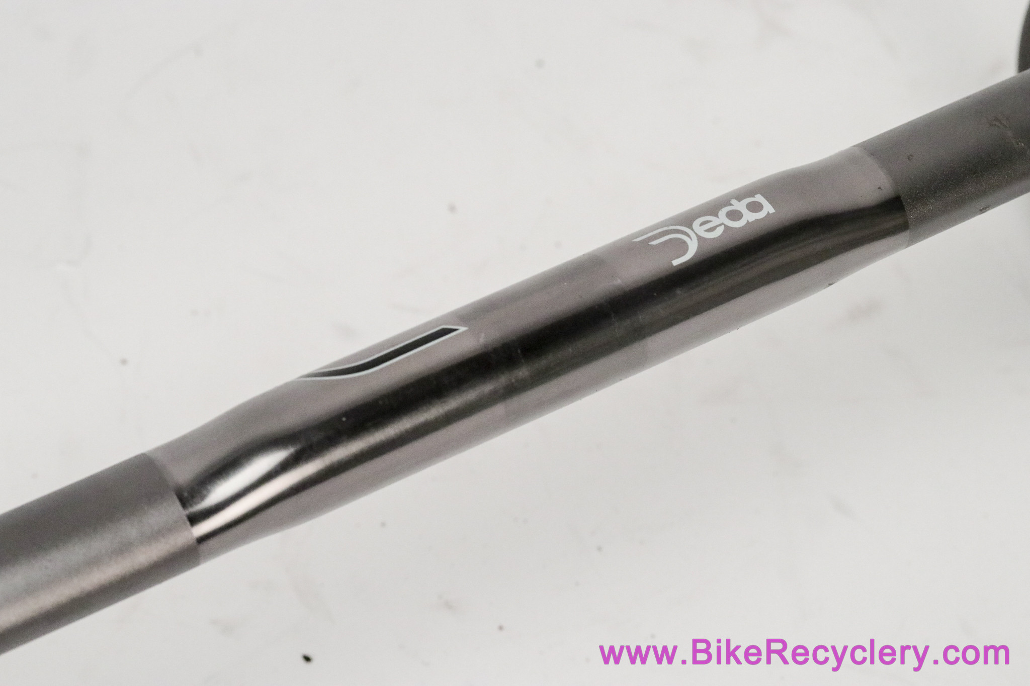 Deda Elementi Zero 100 Dark Silver Polish Drop Handlebar: 46cm (44cm c-c) x 31.8mm (Near Mint+)