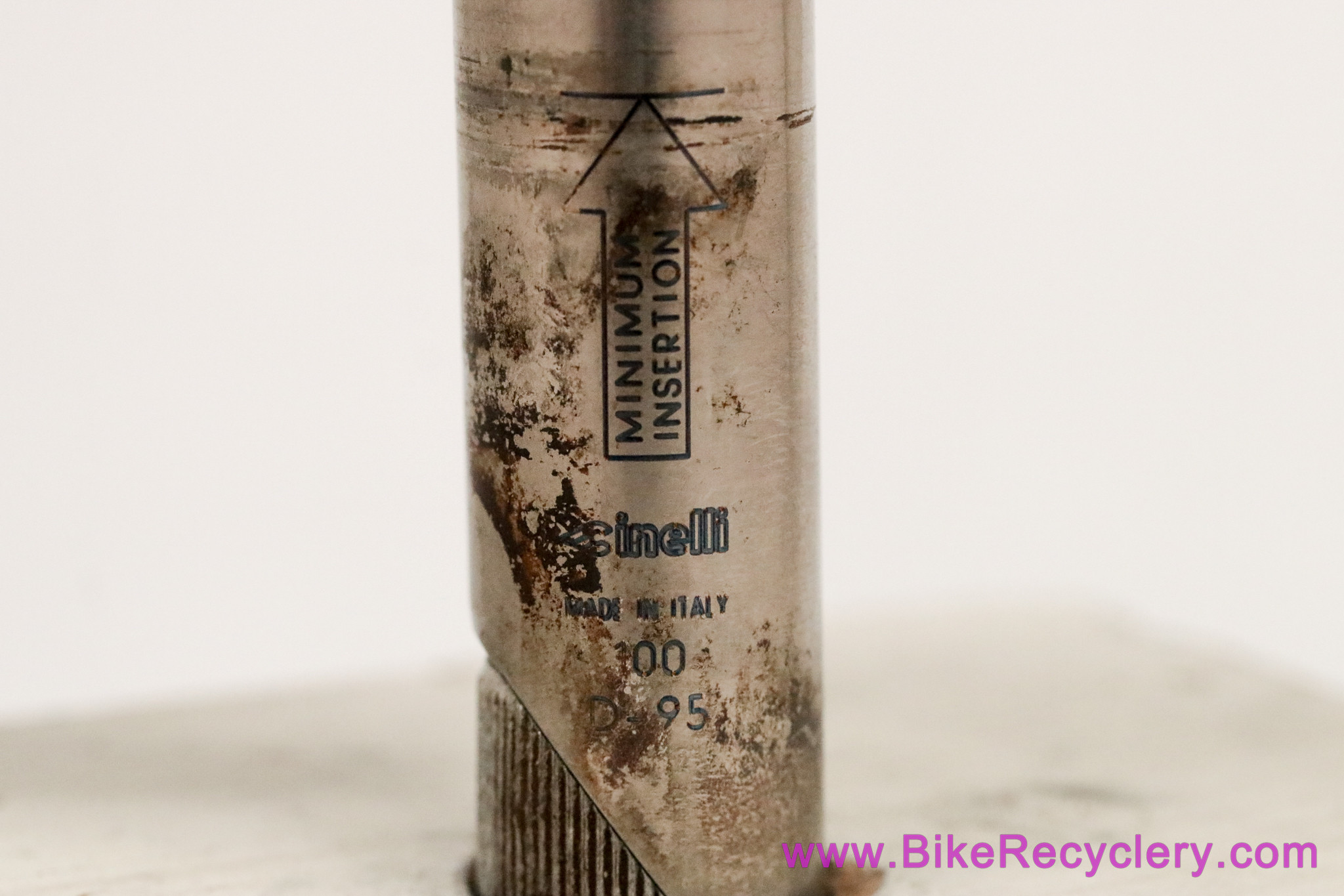 Cinelli Grammo Titanium Quill Stem: 100mm x 26.4mm - Top Cap (EXC+)