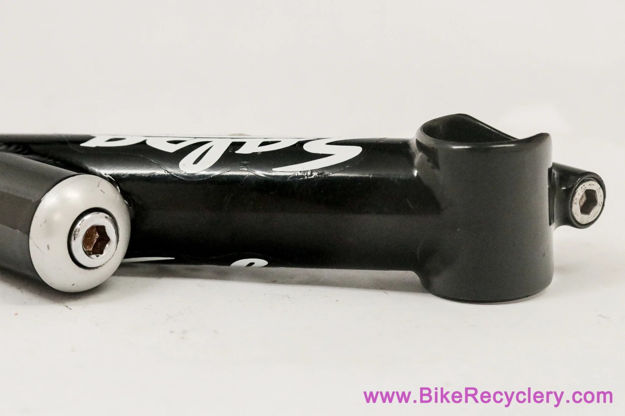 Salsa P10 DIRT DROP High Rise Quill Stem: 1" x 70mm x 26.0mm - 53 Degree - Black - Retro MTB (Near Mint)
