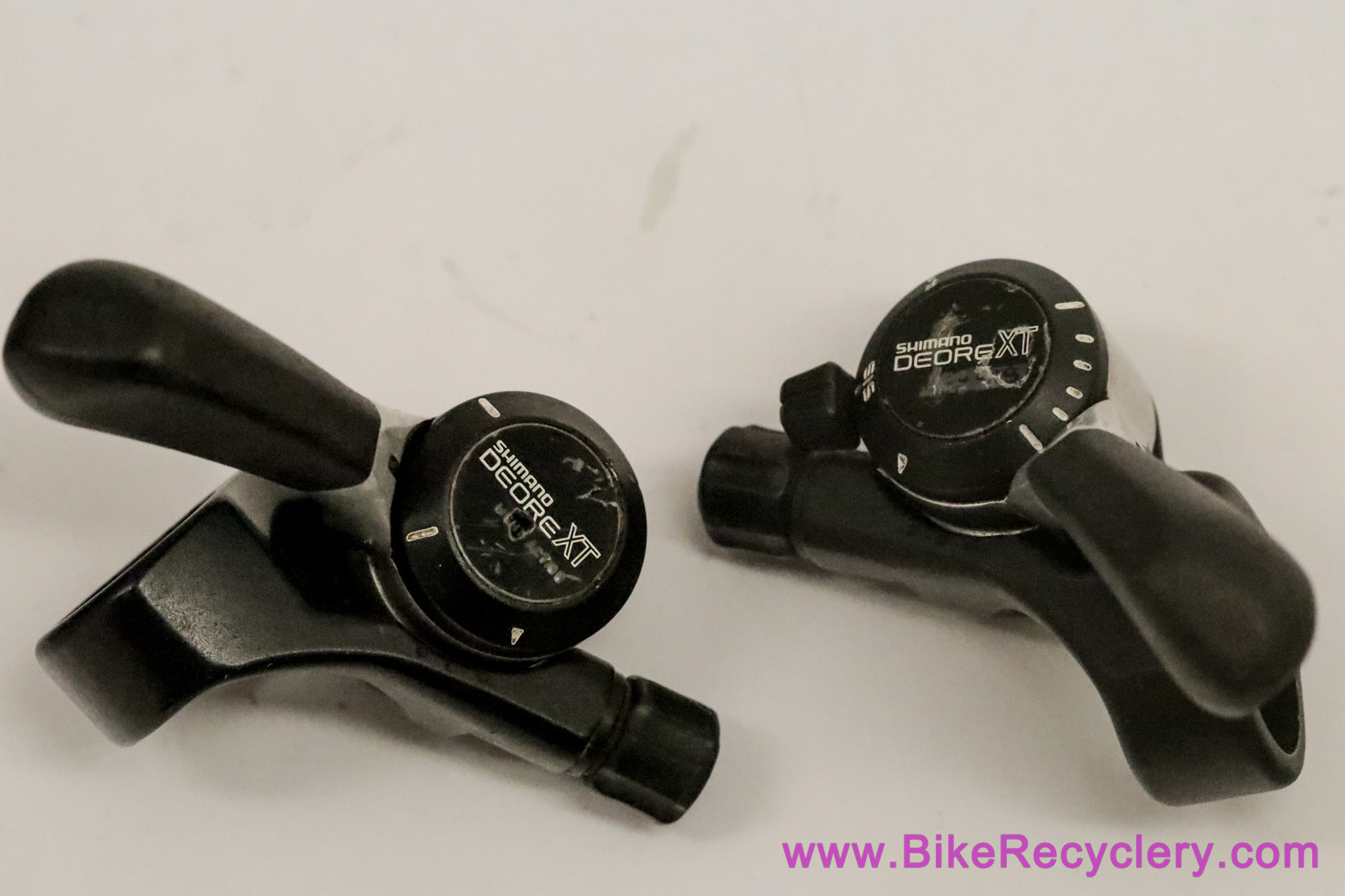 Shimano Deore XT SL-M730 Thumb Shifters: 6 Speed SIS - Black