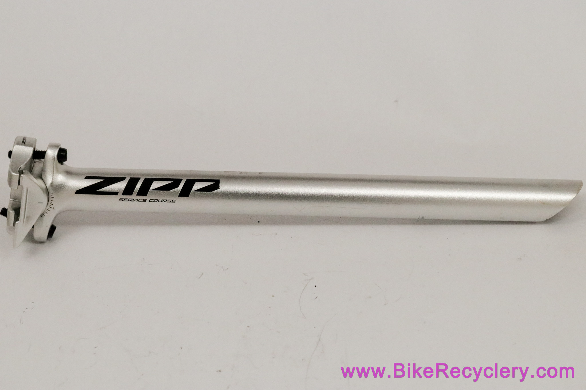Zipp Service Course Seatpost: 27.2mm x 350mm - Silver (NEW) - Bike