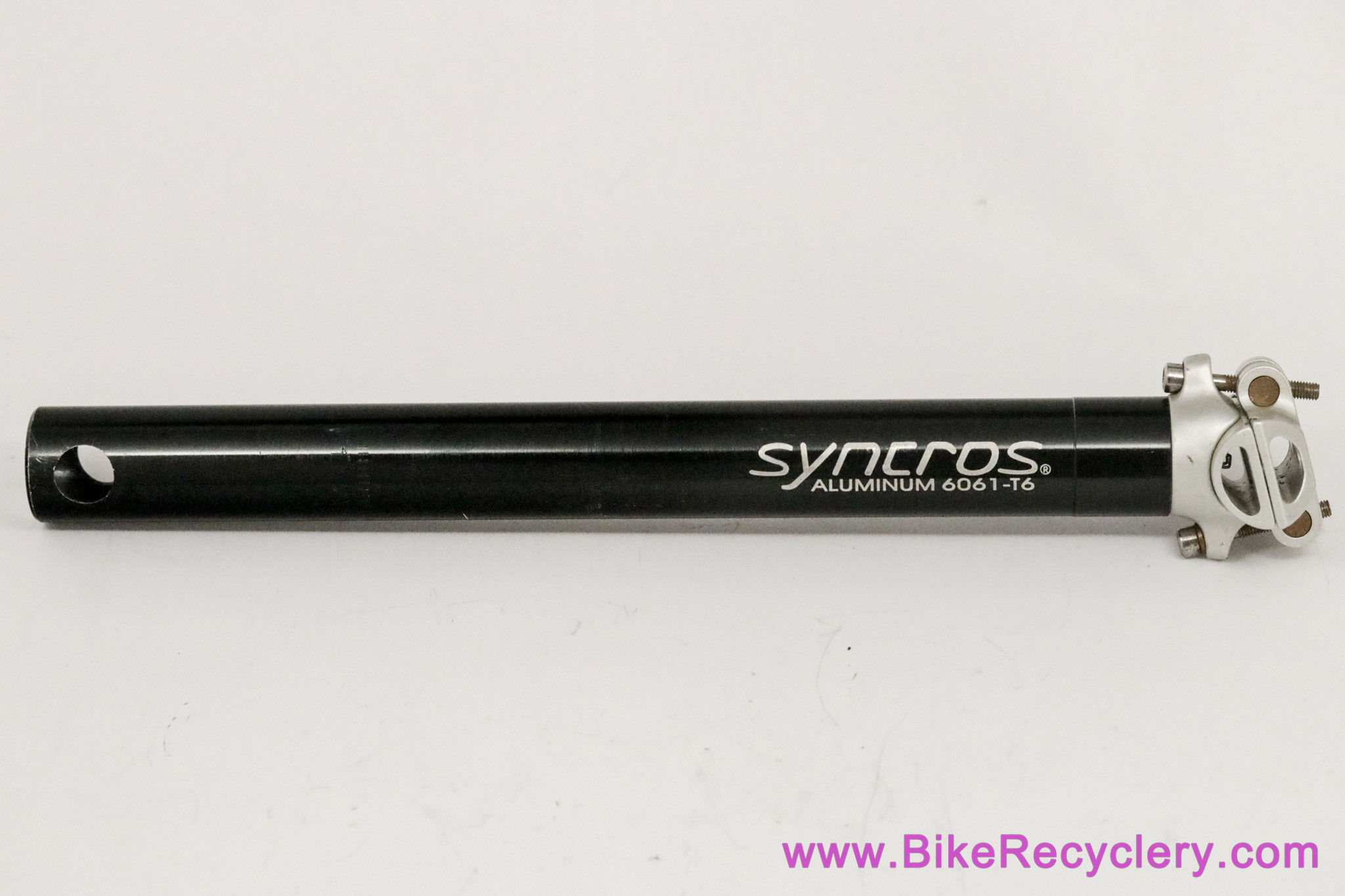 Syncros Hardcore Seatpost: 31.6mm x 330mm - Vintage 1990's - Black (Near Mint+)