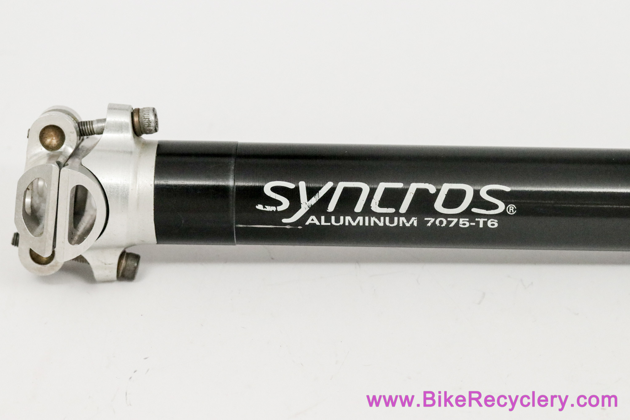 Syncros Hardcore Seatpost: 31.6mm x 330mm - Vintage 1990's - Black (Near Mint)