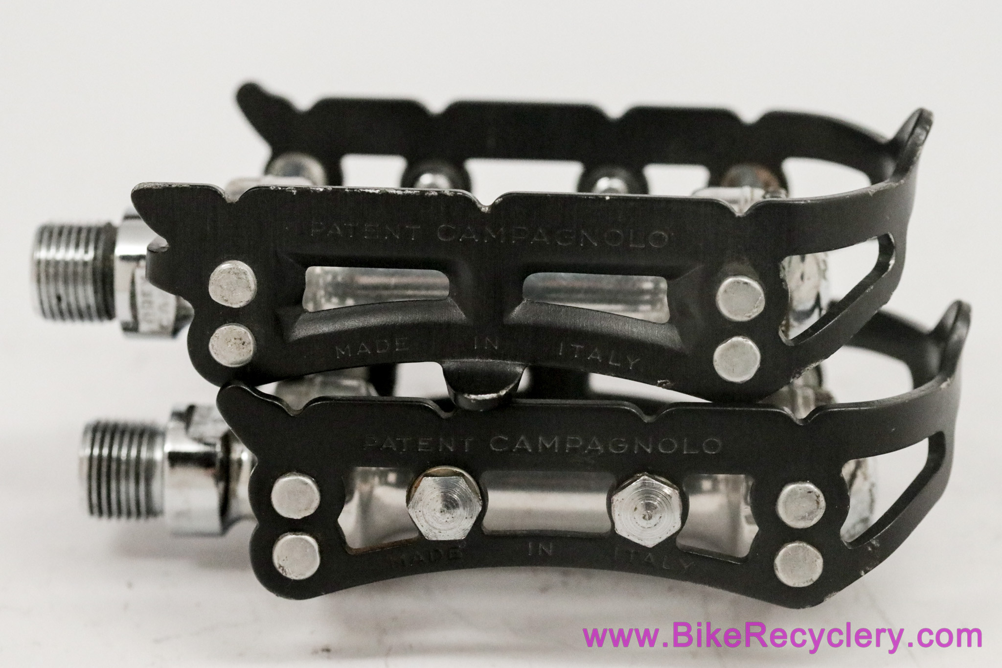 Campagnolo Record SL Superleggeri Strada Pedals: 1037/a -Black