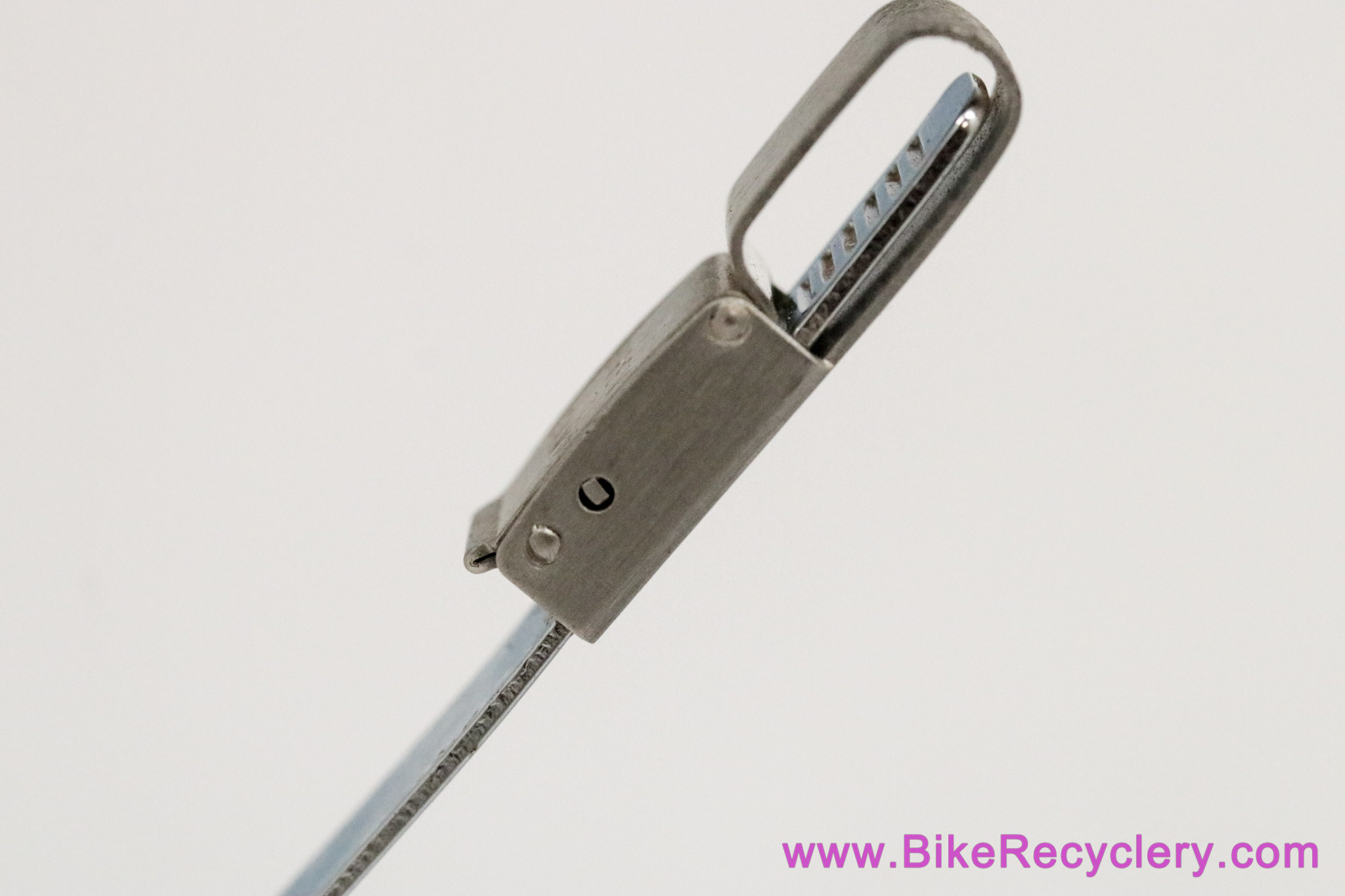 Campagnolo C-Record ADJUSTABLE Toe Clips: Large - Steel - Late 1980's