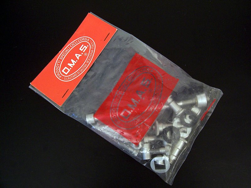 NIB O.M.A.S. Complete Hardware Upgrade Kit, for Campagnolo Nuovo/Super Record: Alloy, Ti