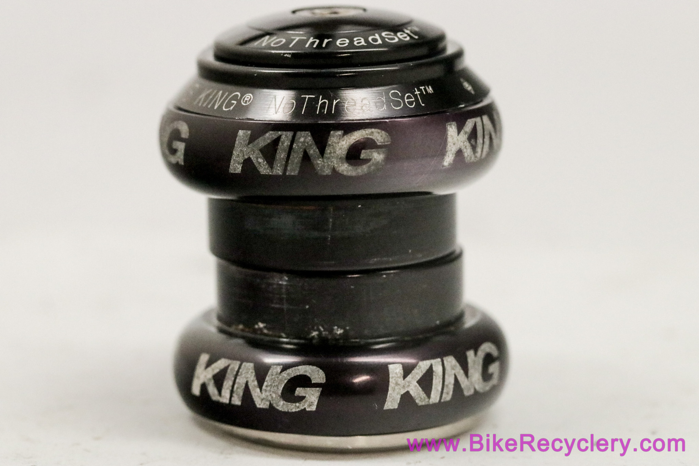 パーツ CHRIS KING No Thread Set 1 1/8 OS Black Amazon.com : Chris King NoThreadset Headset - 1 1/8in Bold
