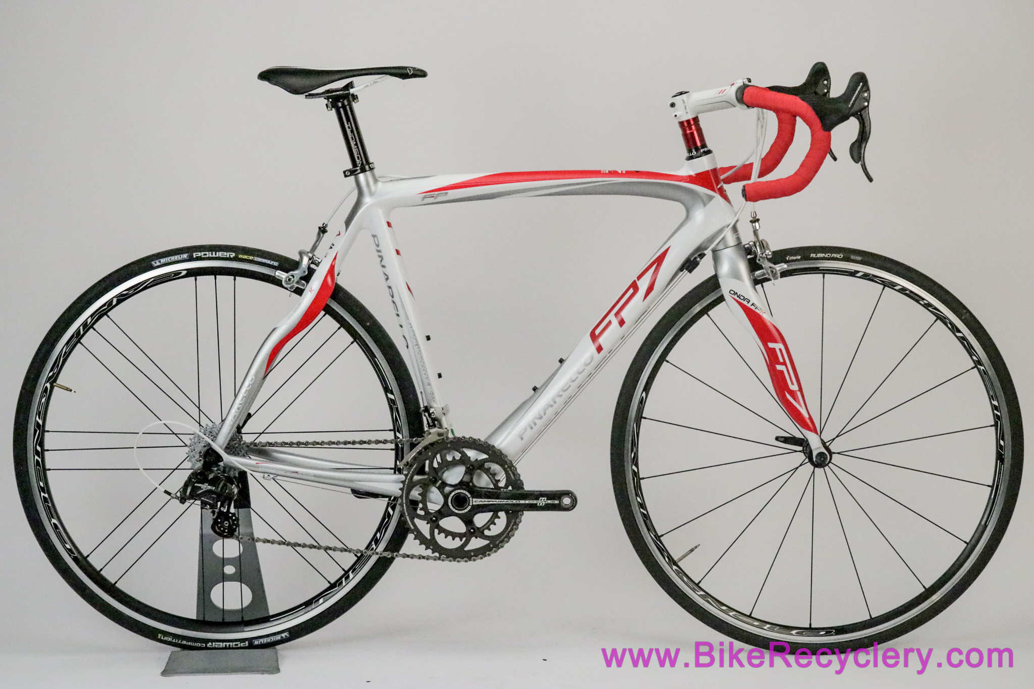 Pinarello FP7 Road Bike (Paris): 54cm 46HM Carbon Chorus 11s